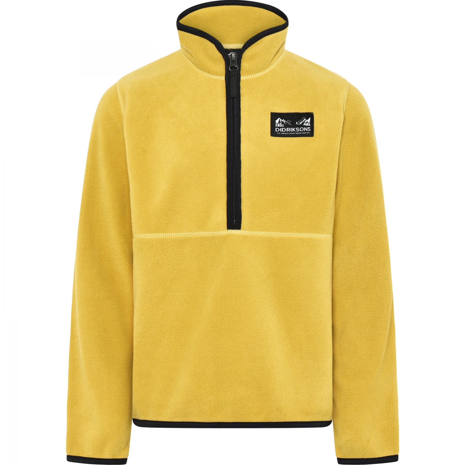 Didriksons Rubi, sudadera polar, junior, amarillo
