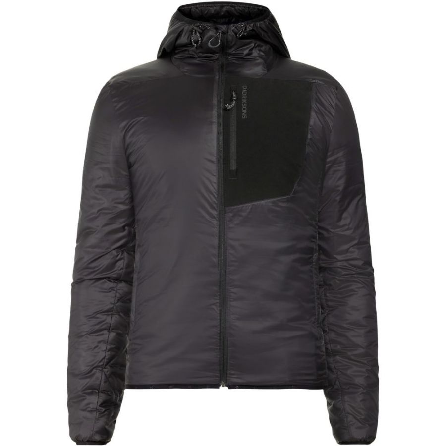 Didriksons Sander, chaqueta acolchada, hombre, negra
