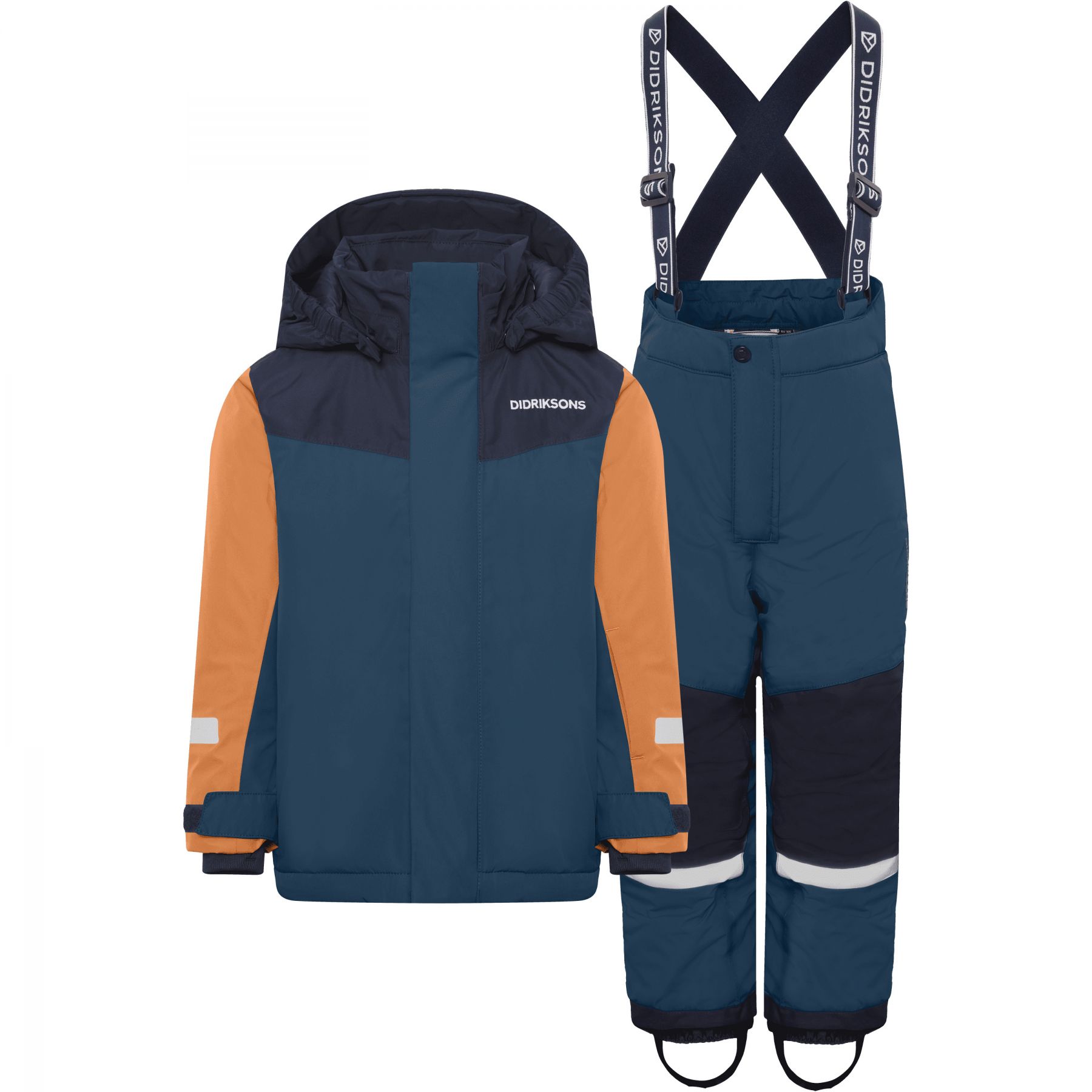 Didriksons Skare, conjunto de esquí, niños, azul