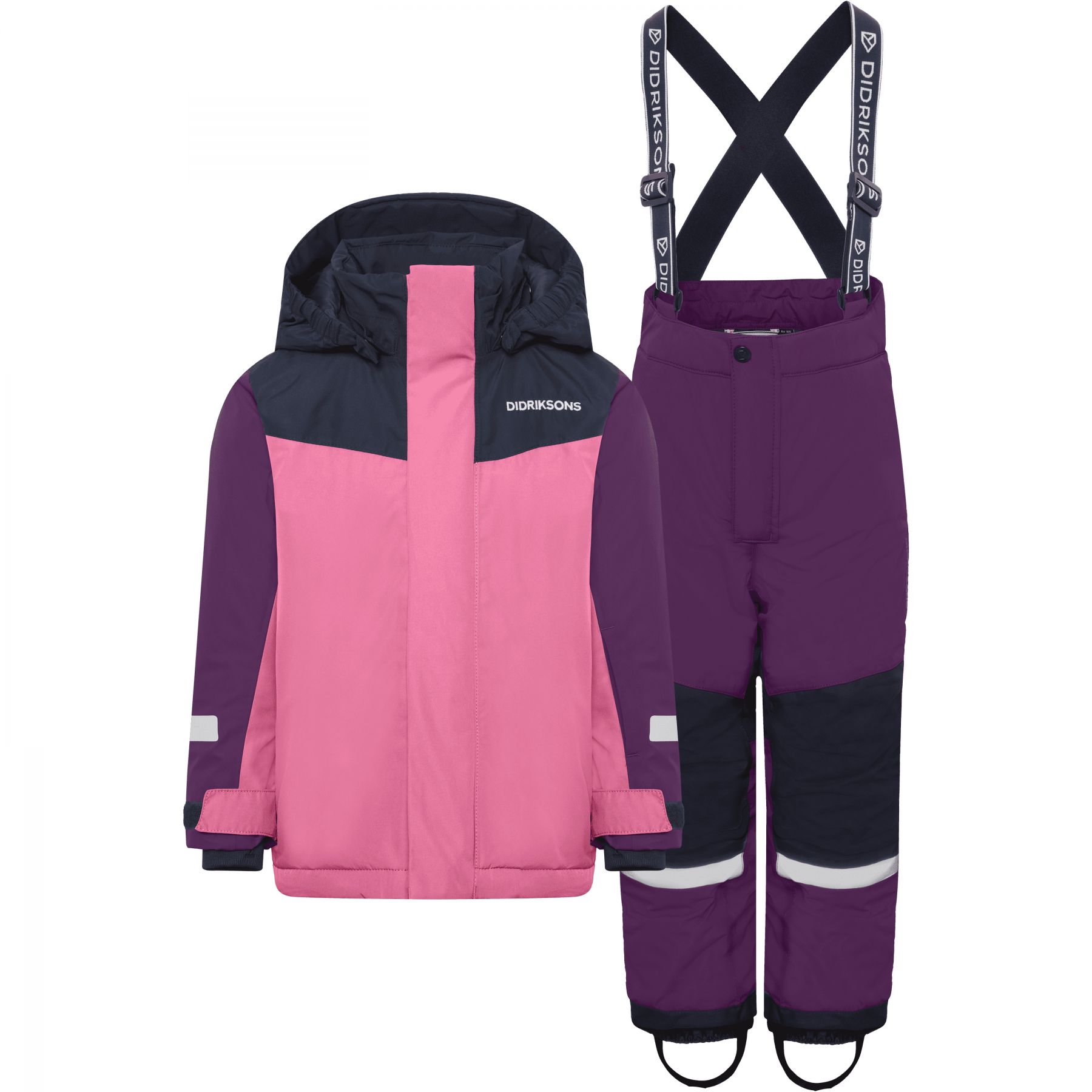 Didriksons Skare, conjunto de esquí, niños, lila