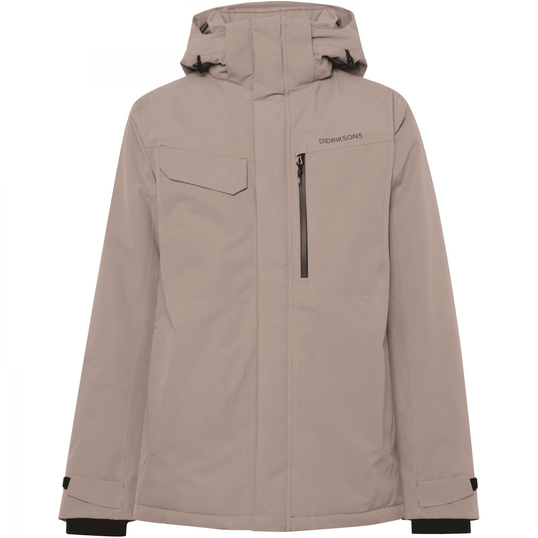 Didriksons Stefan, chaqueta de esquí, hombre, ash brown