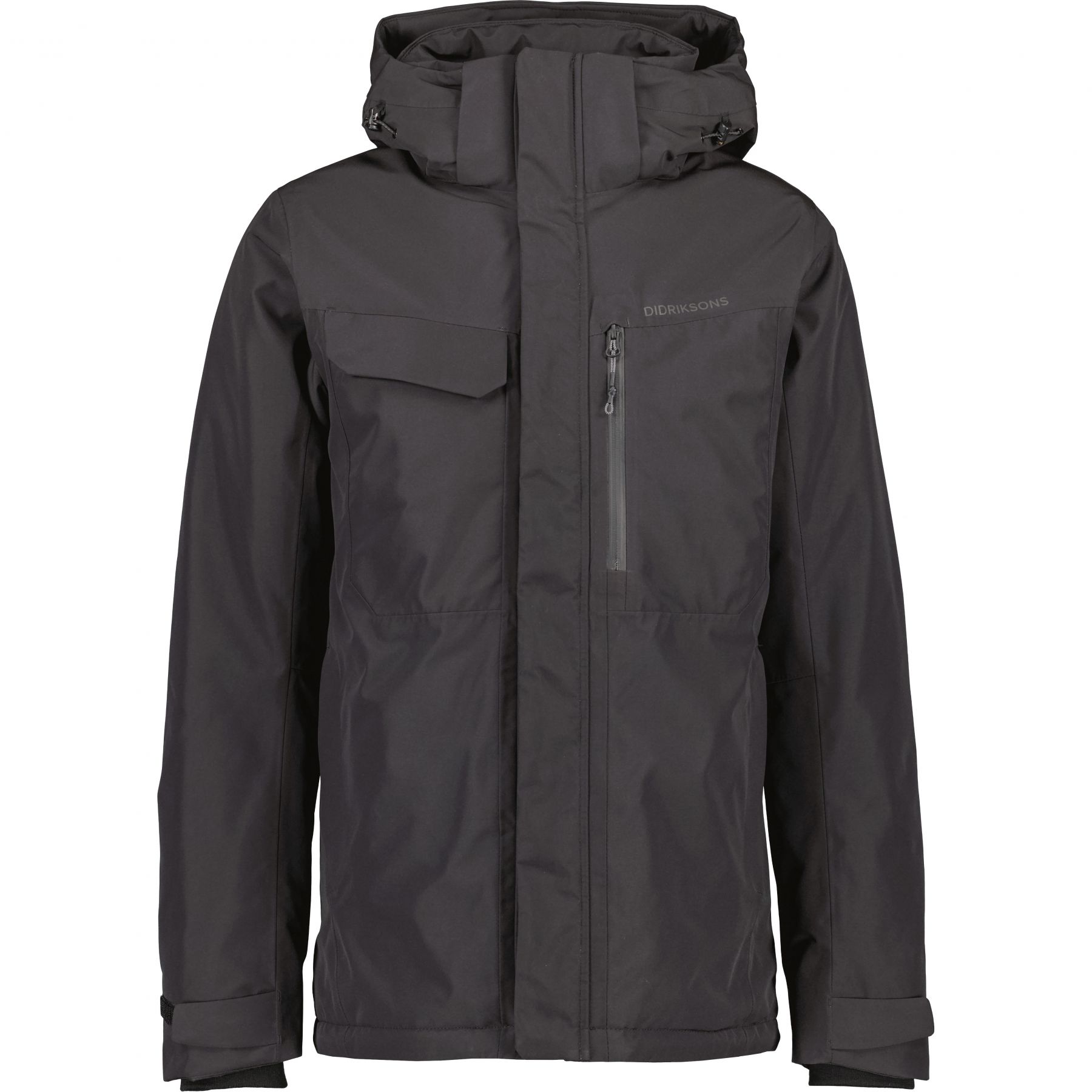 Didriksons Stefan, chaqueta, hombre, negro