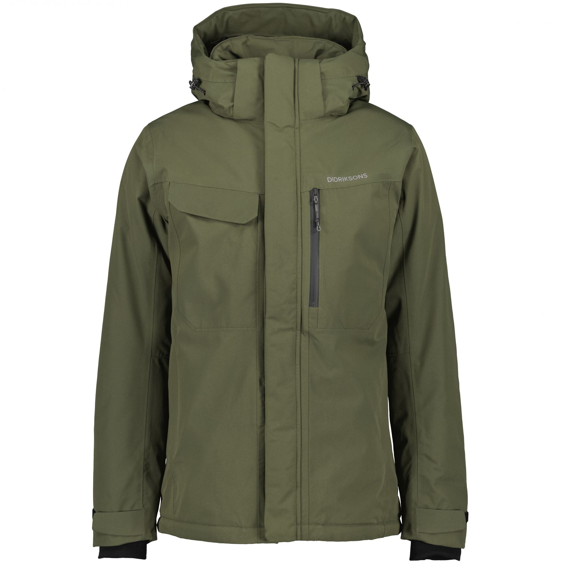 Didriksons Stefan, chaqueta, hombre, verde oscuro