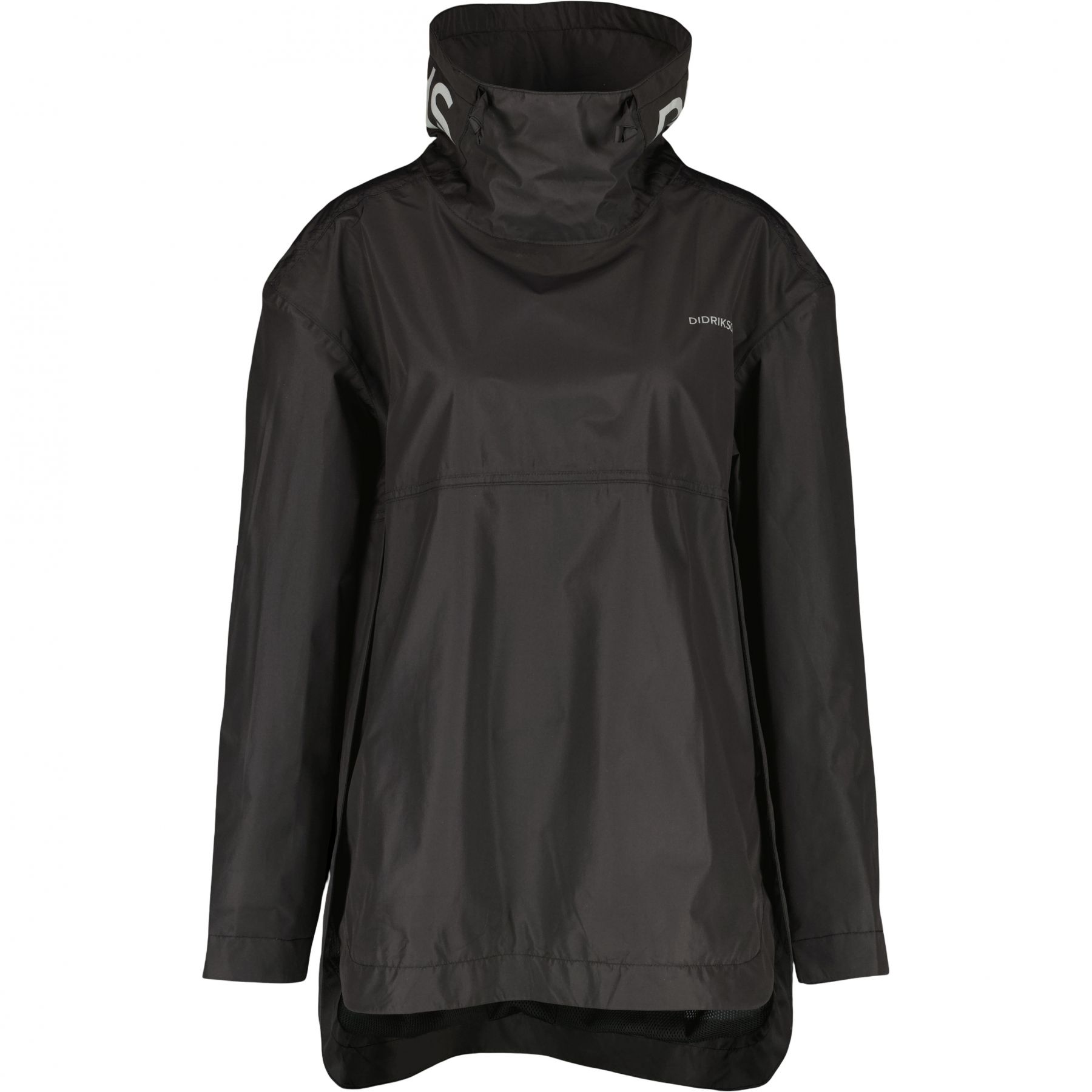 Didriksons Thyra, chaqueta impermeable, mujer, negro