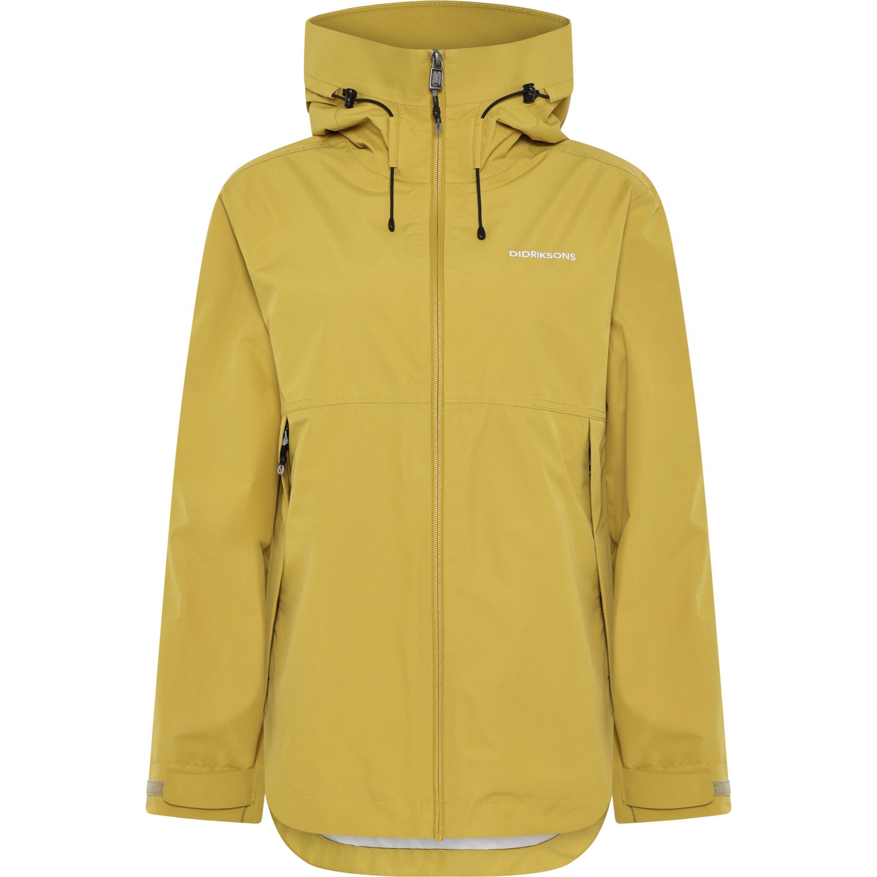 Didriksons Tilde, chaqueta impermeable, mujer, yellow pollen