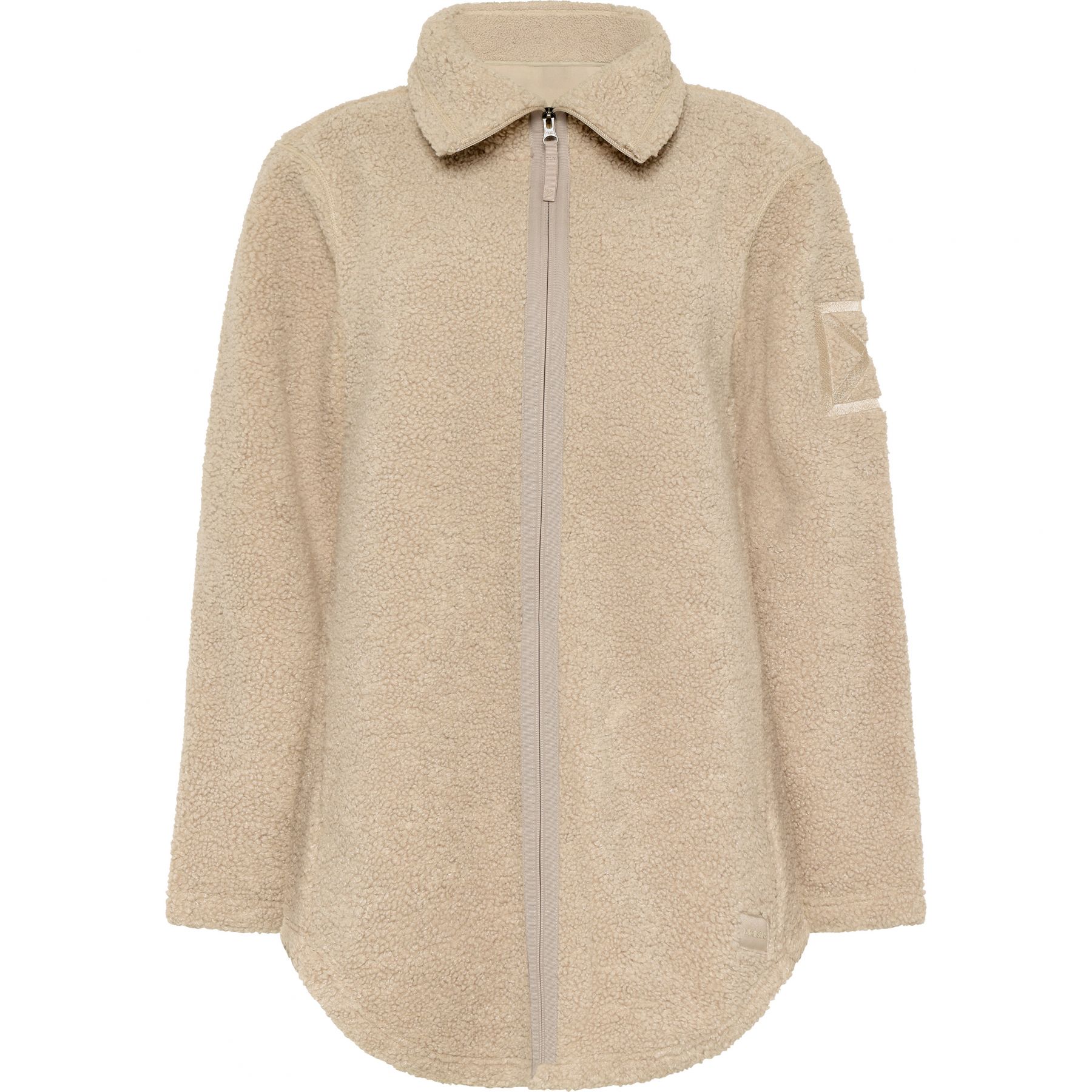 Didriksons Umi, abrigo polar, mujer, clay beige