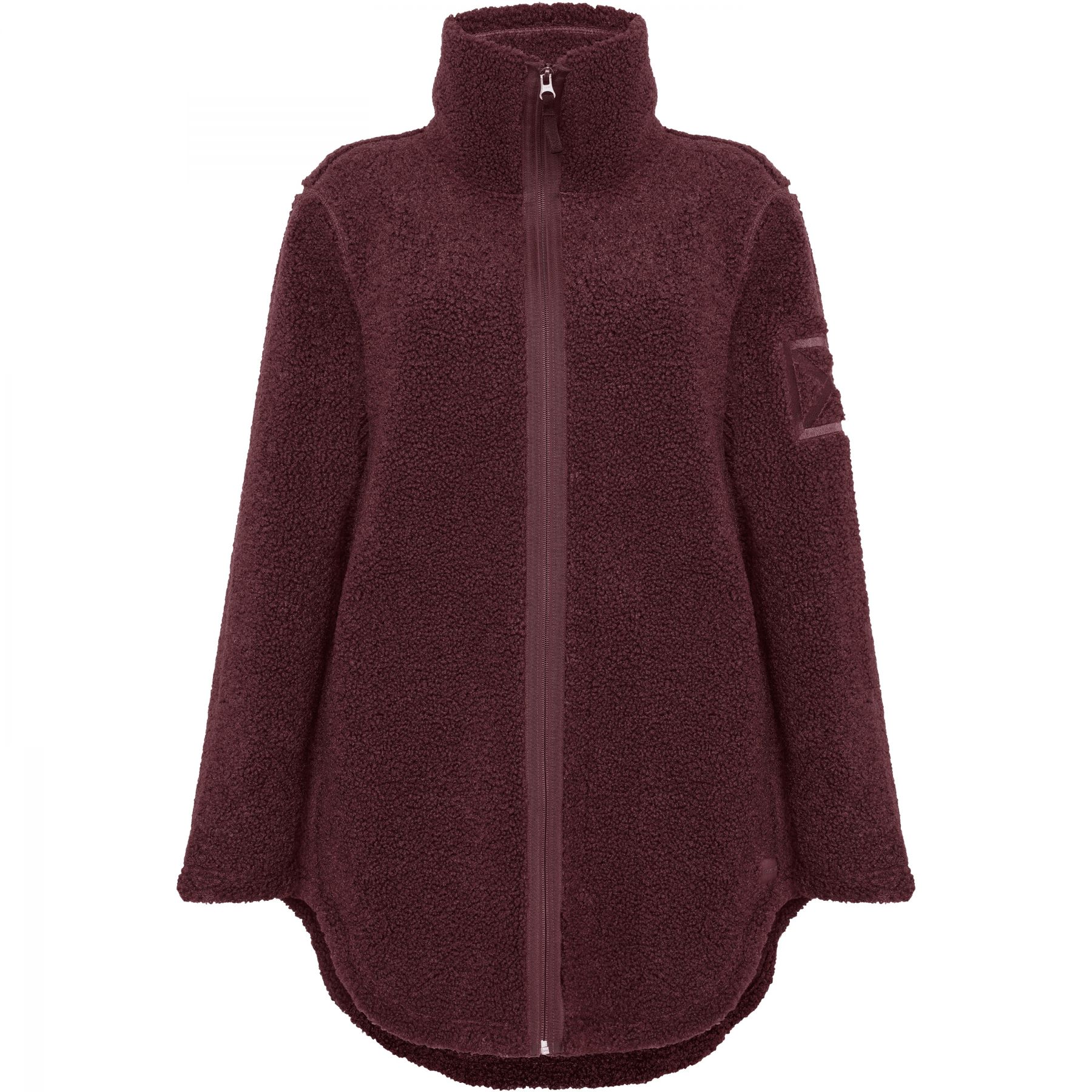 Didriksons Umi FZ 4, chaqueta polar, mujer, old rust