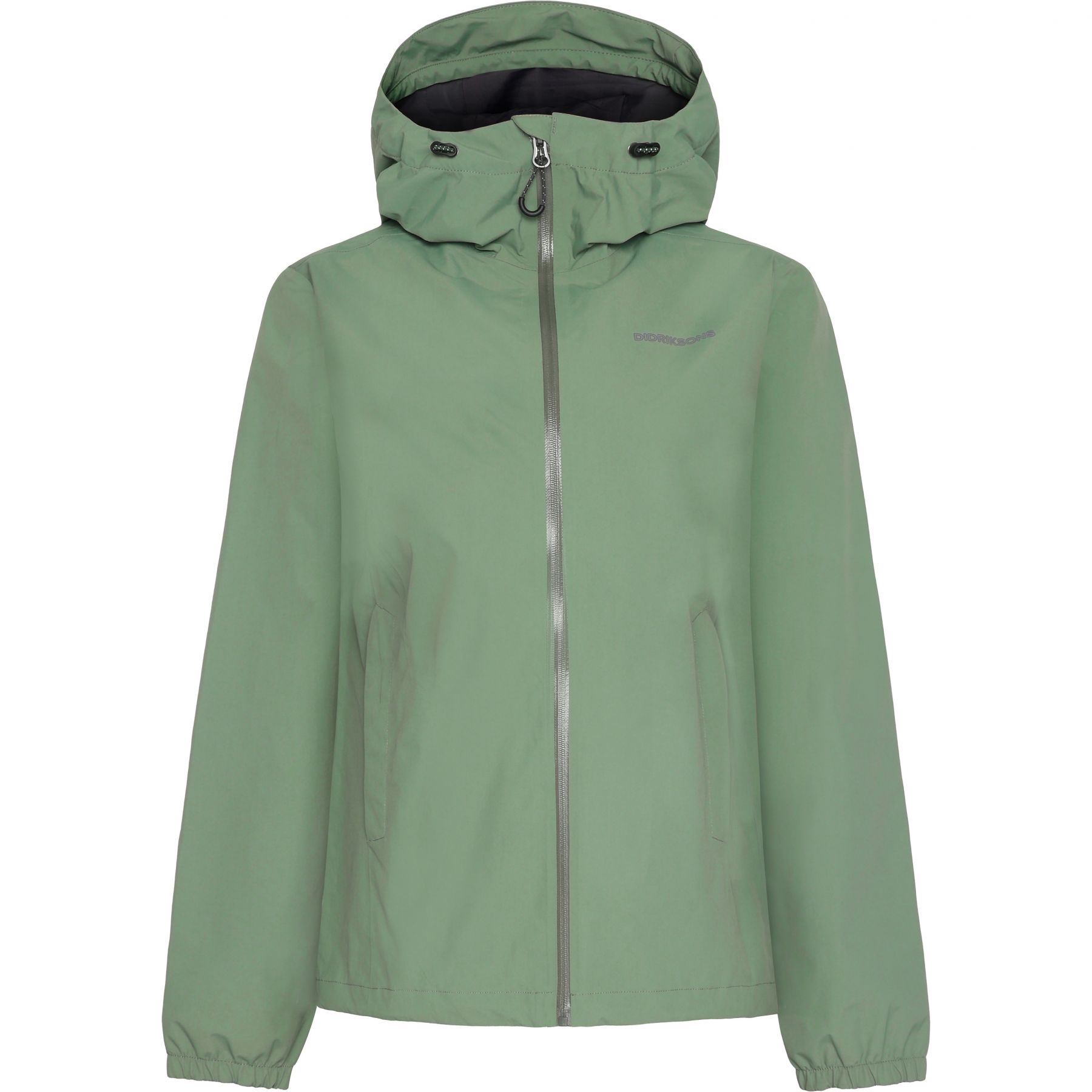 Didriksons Varja, chaqueta impermeable, mujer, light moss