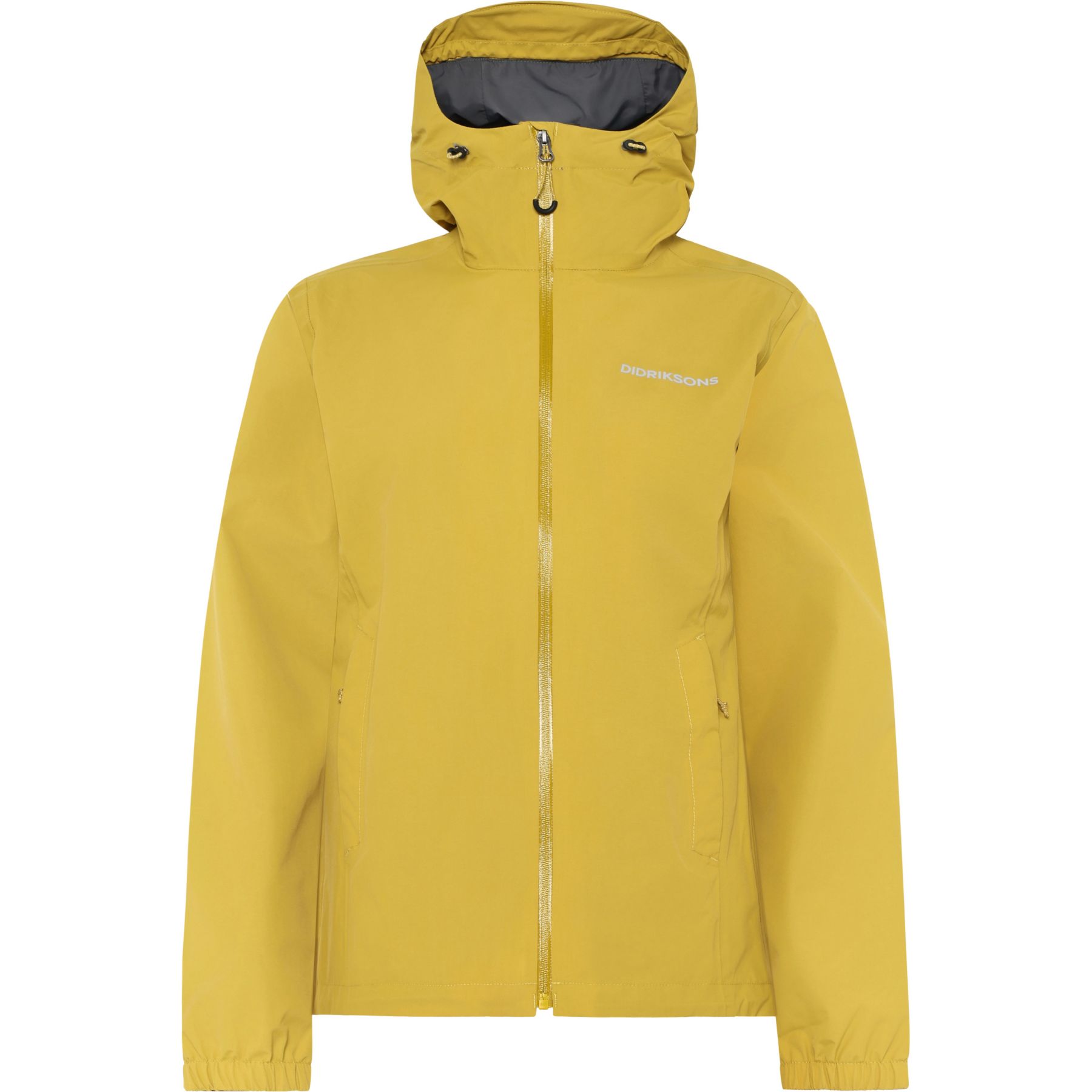 Didriksons Varja, chaqueta impermeable, mujer, yellow pollen