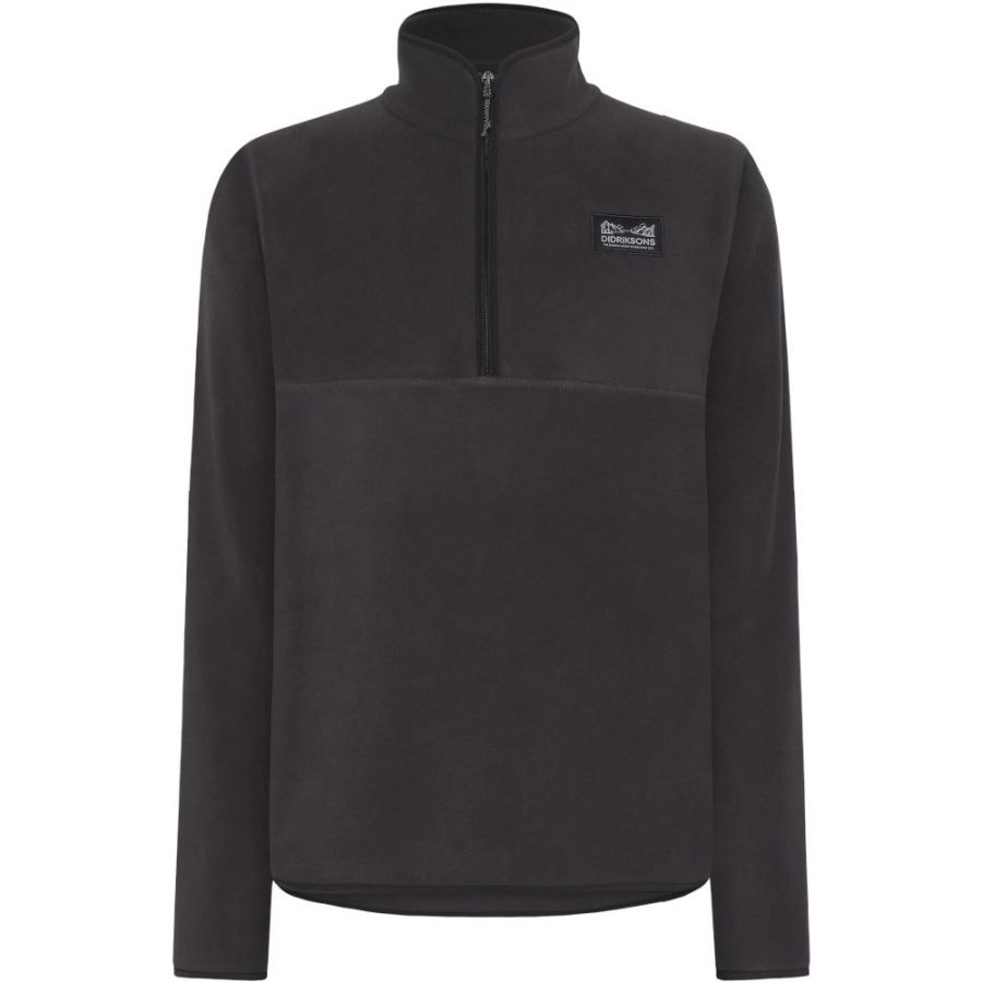 Didriksons Vito, sudadera polar, hombre, gris oscuro