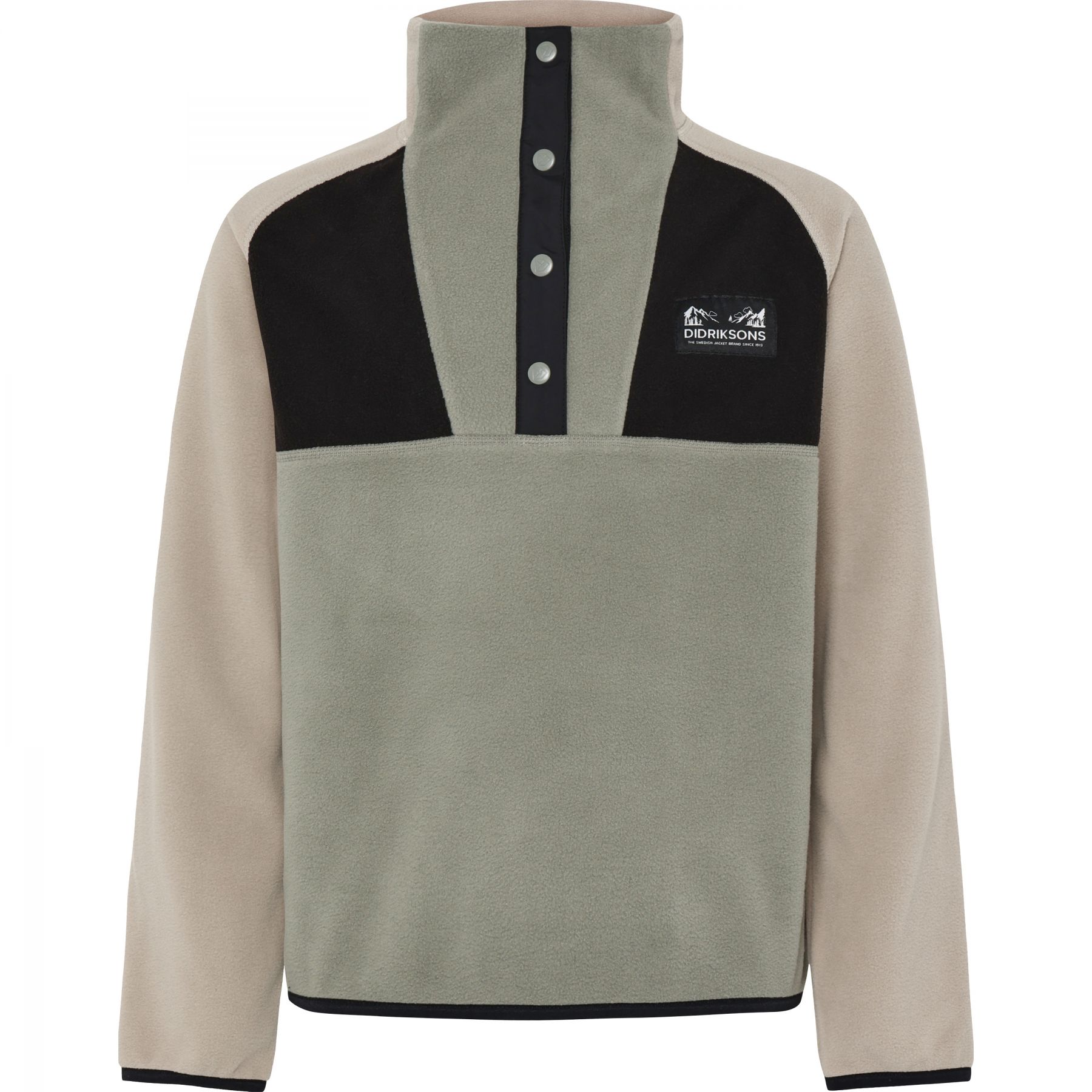 Didriksons Yokto, sudadera polar, junior, verde claro