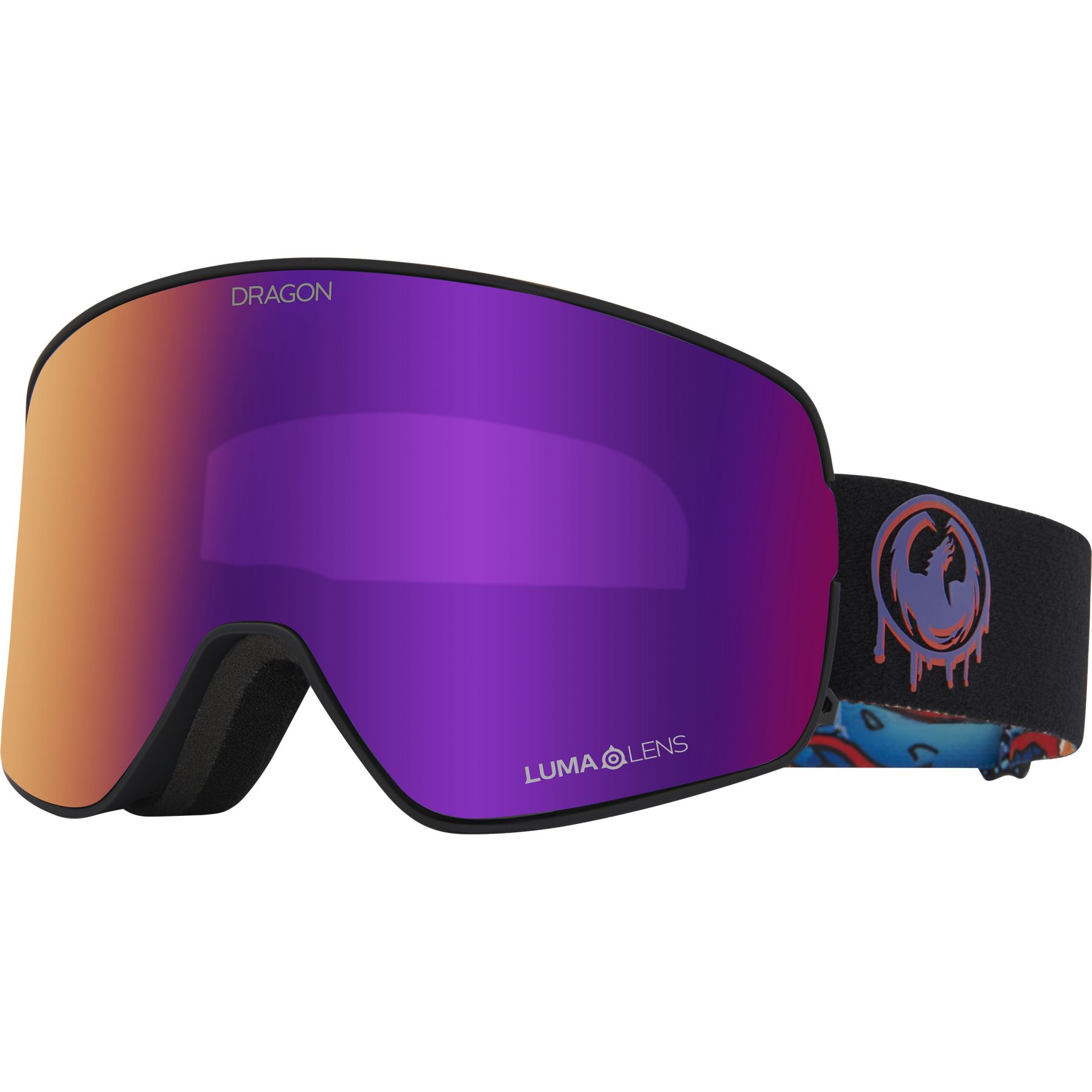 Dragon NFX2, gafas de esquí, rattled