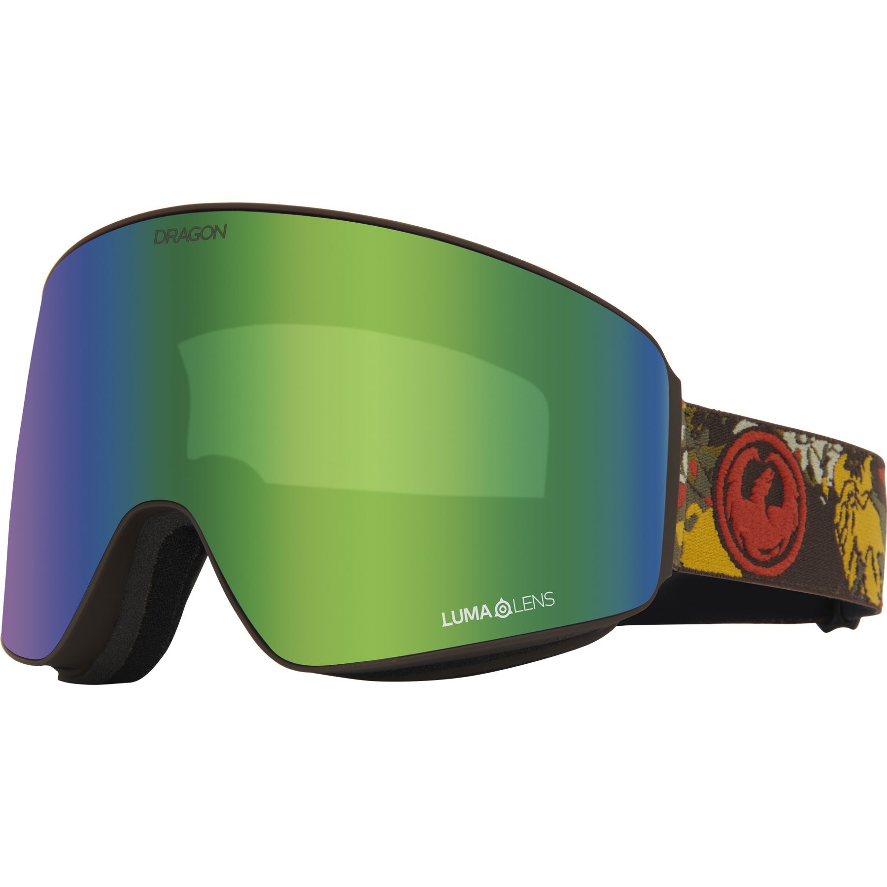 Dragon PXV, gafas de esquí, leafy camo