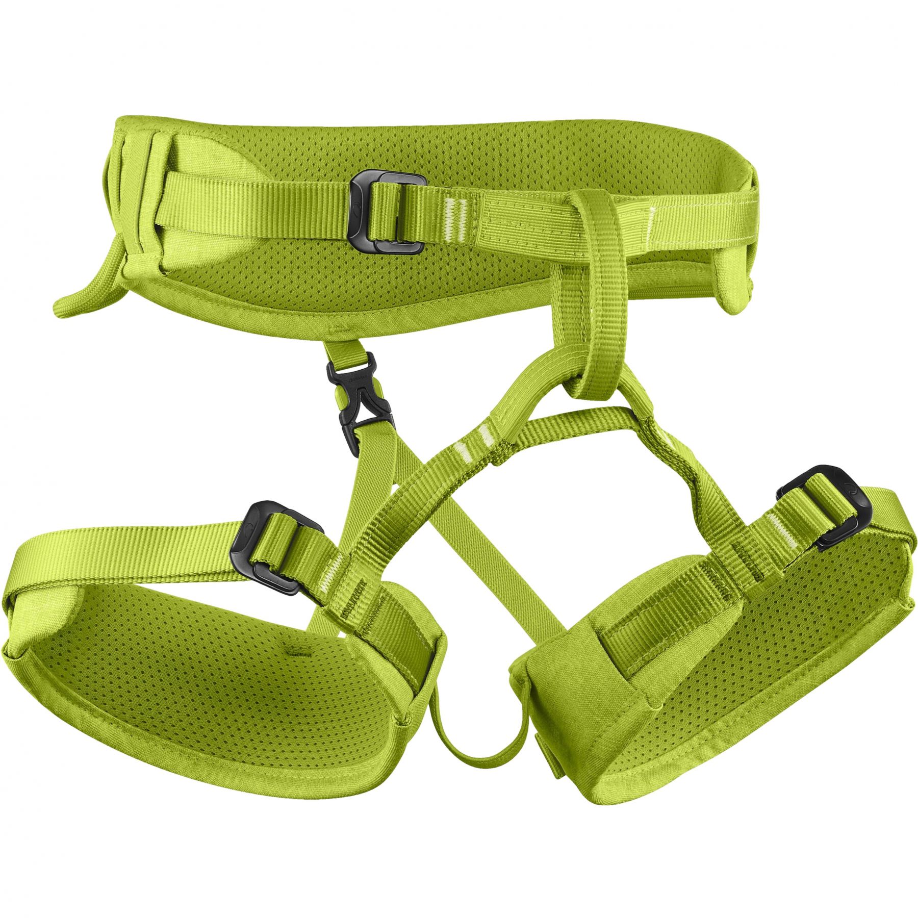 Finn, arnés de escalada, verde