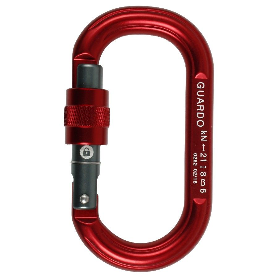 Edelweiss Carabinder Guardo Oval Screw Gate, mosquetón