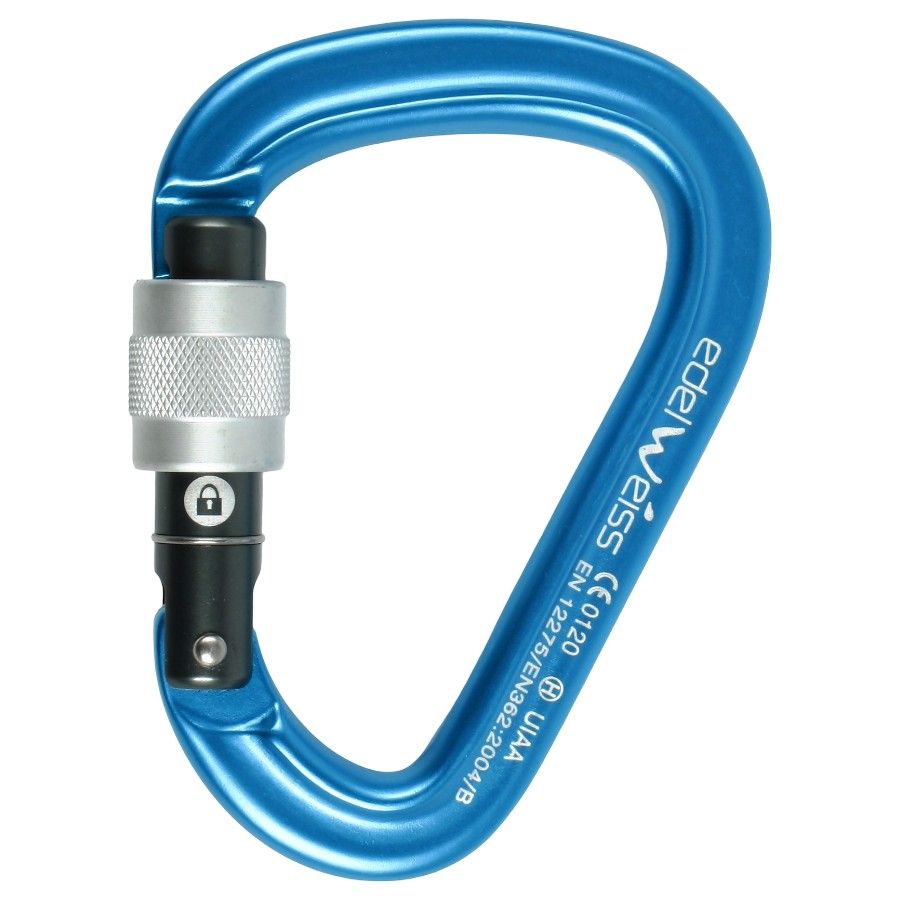 Edelweiss Carabinder Link Small HMS Screw Gate, mosquetón