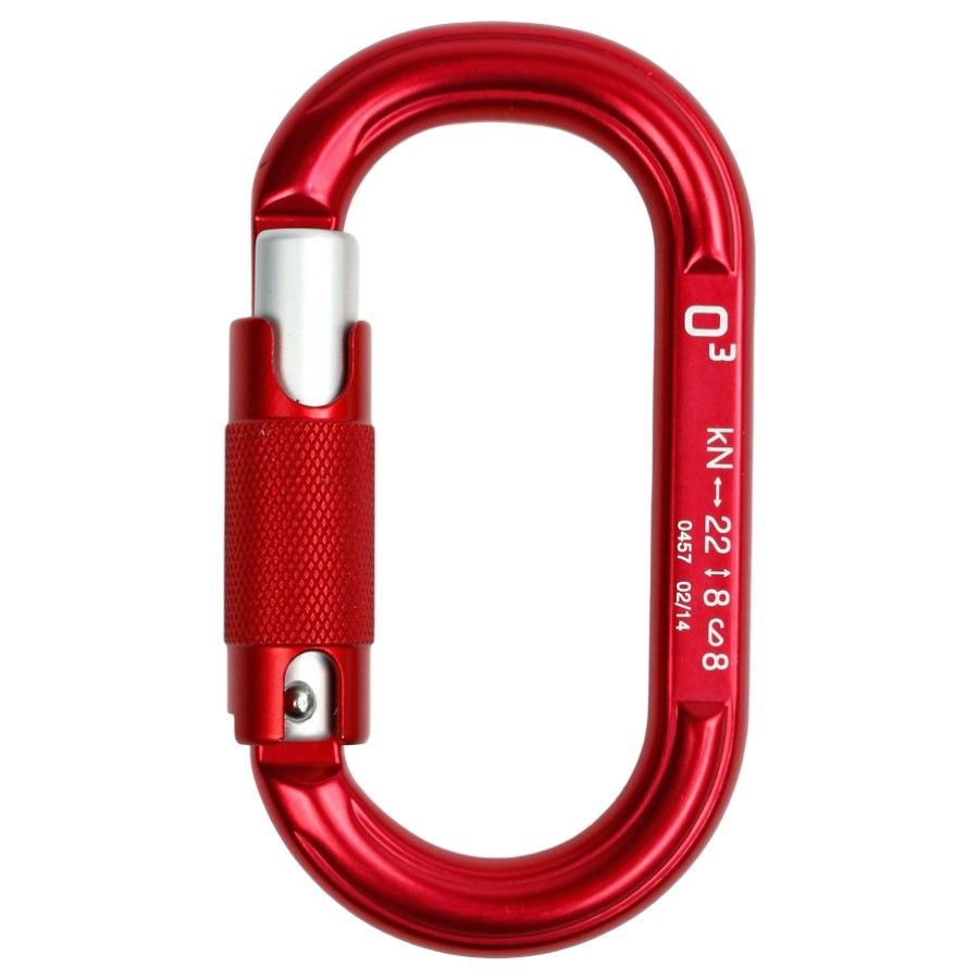 Edelweiss Carabiner O3 Oval Triple Action, mosquetón