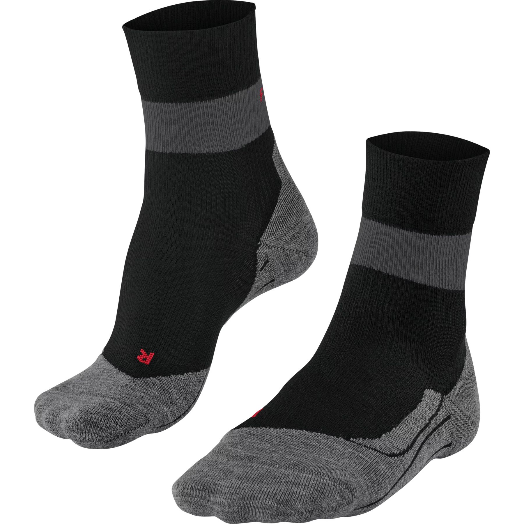 Falke RU Compression Stabilizing, calcetines de running, mujer, negro