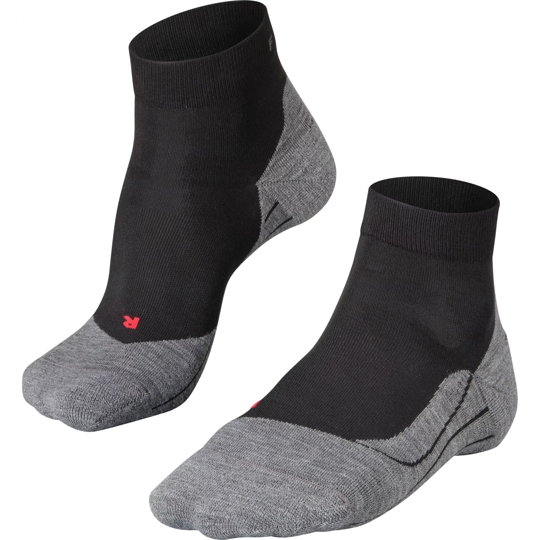 Falke RU4 Endurance Short, calcetines de running, hombre, negro
