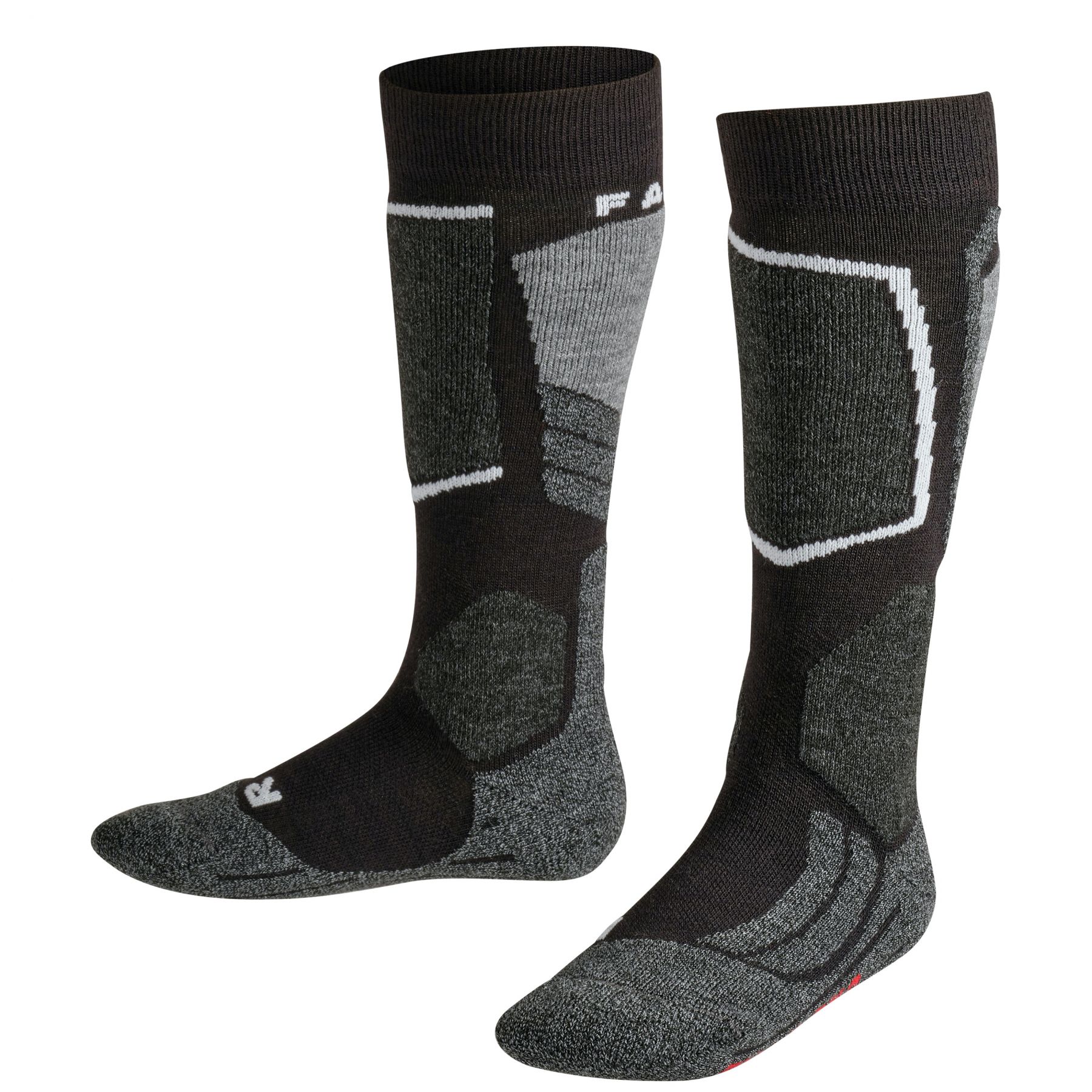 Falke SK2 calcetines de esquí, niños, negro