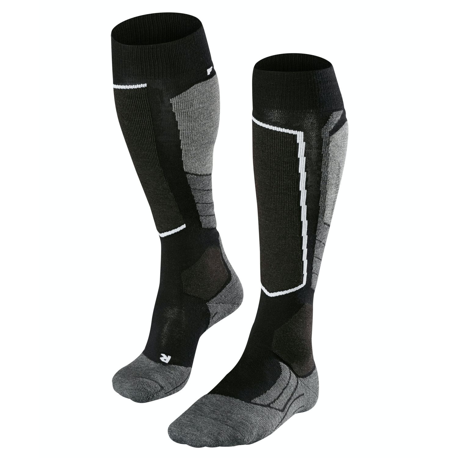 Falke SK2 Wool calcetines de esquí, las mujeres, negro