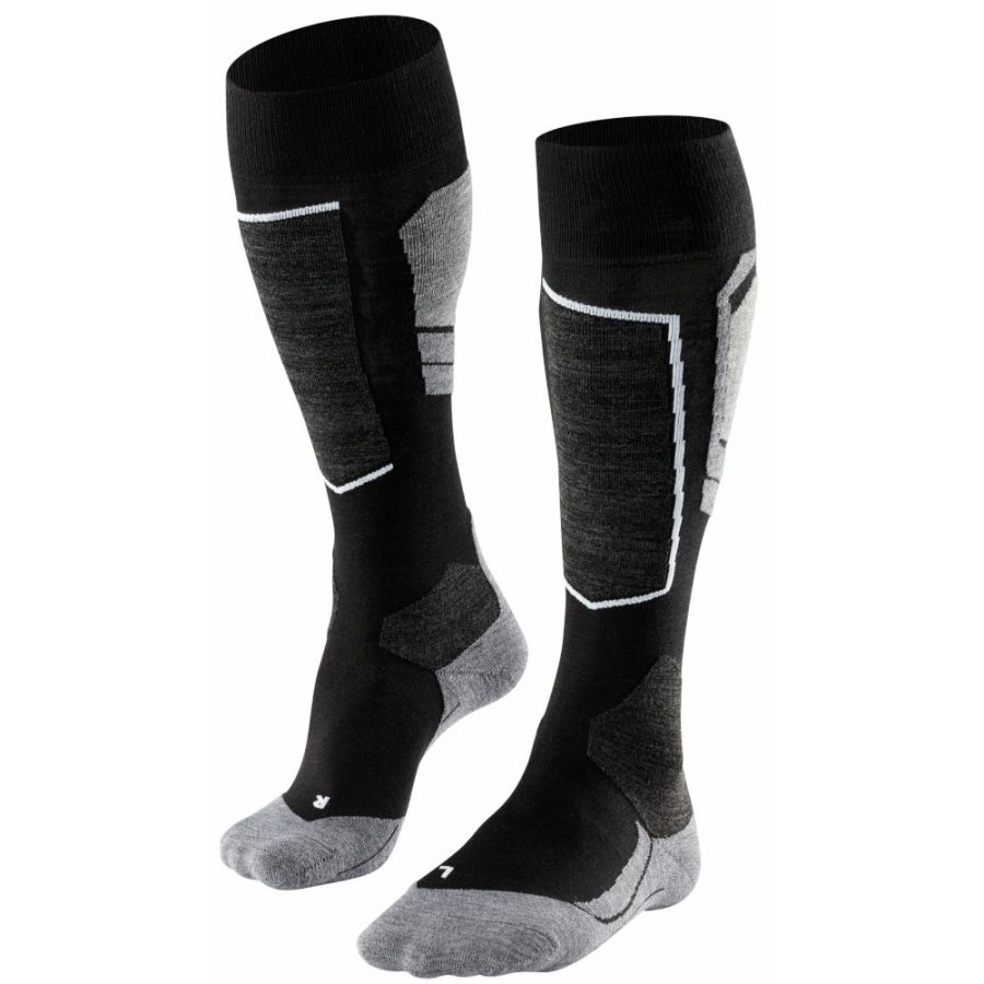 Falke SK4 calcetines de esquí, hombres, negro