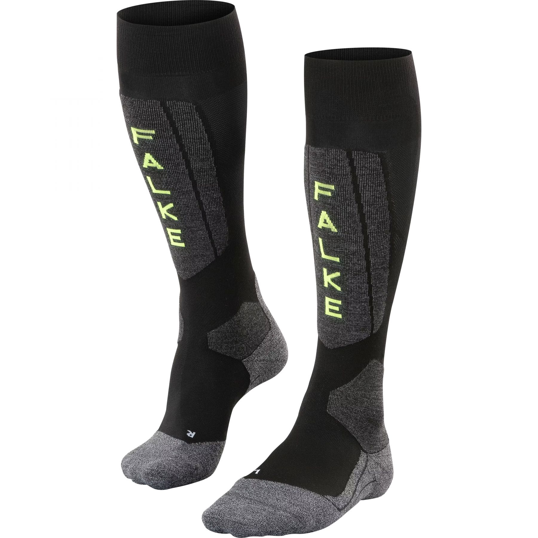 Falke SK5 Expert, calcetines de esquí, hombre, negro