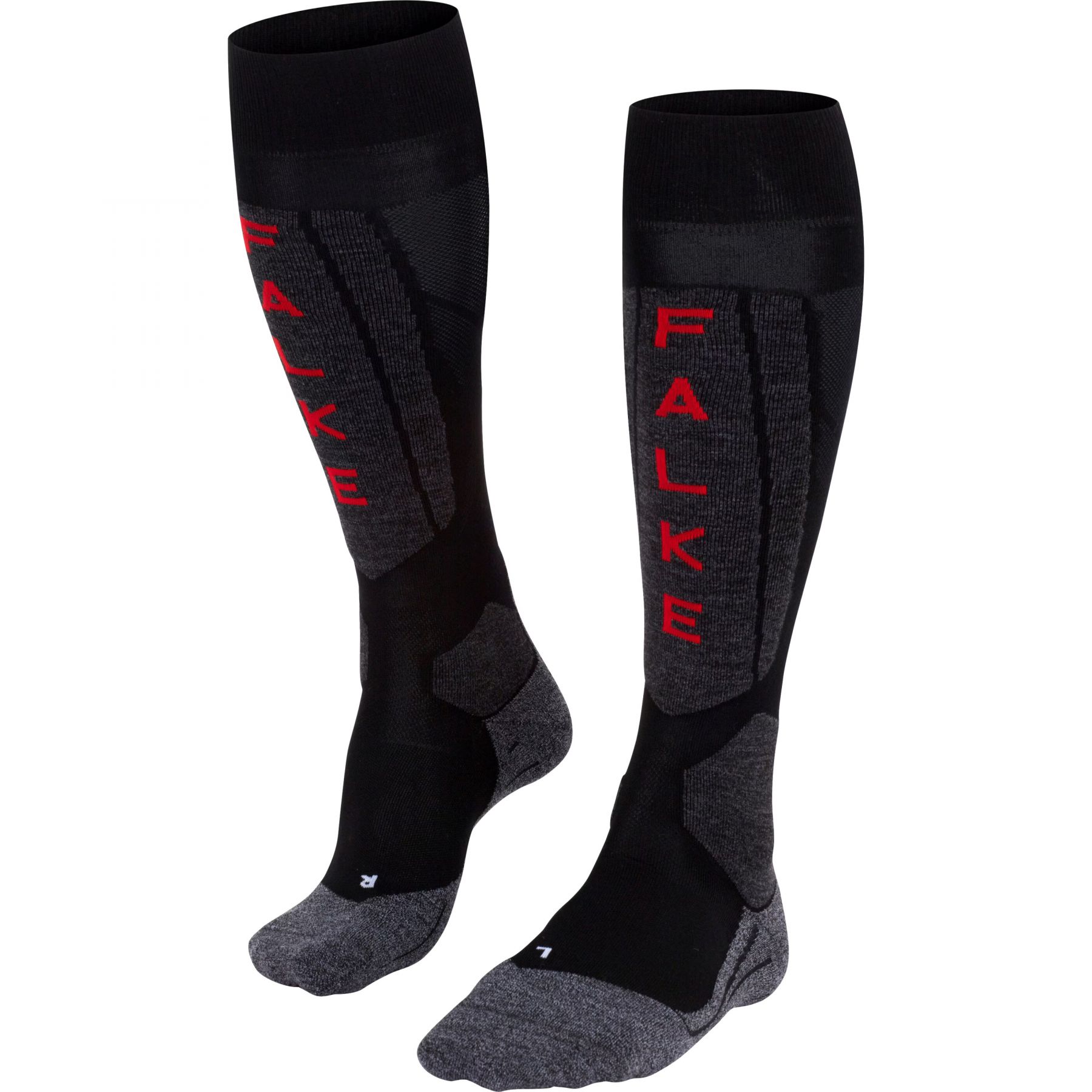Falke SK5 Expert, calcetines de esquí, mujer, negro
