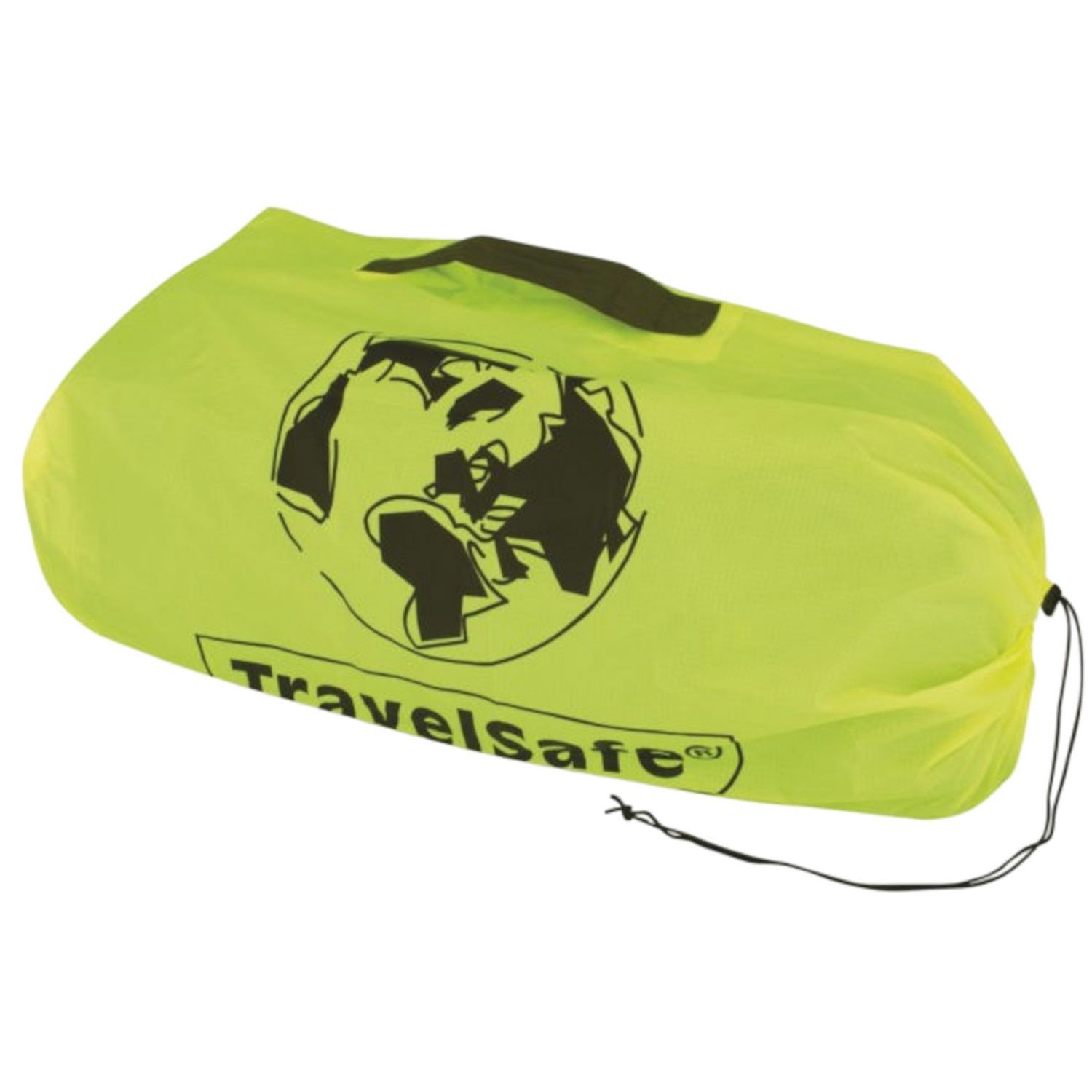 Funda para lluvia/vuelo TravelSafe M, amarillo
