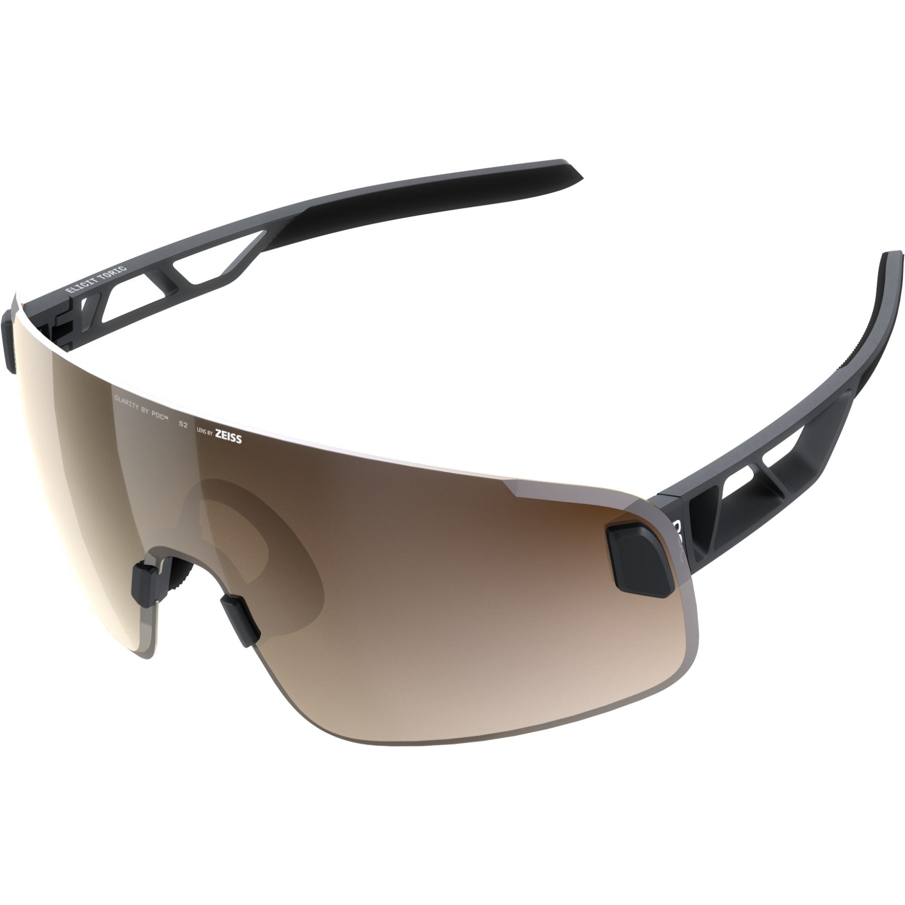 Gafas de sol POC Elicit Toric, negro uranio