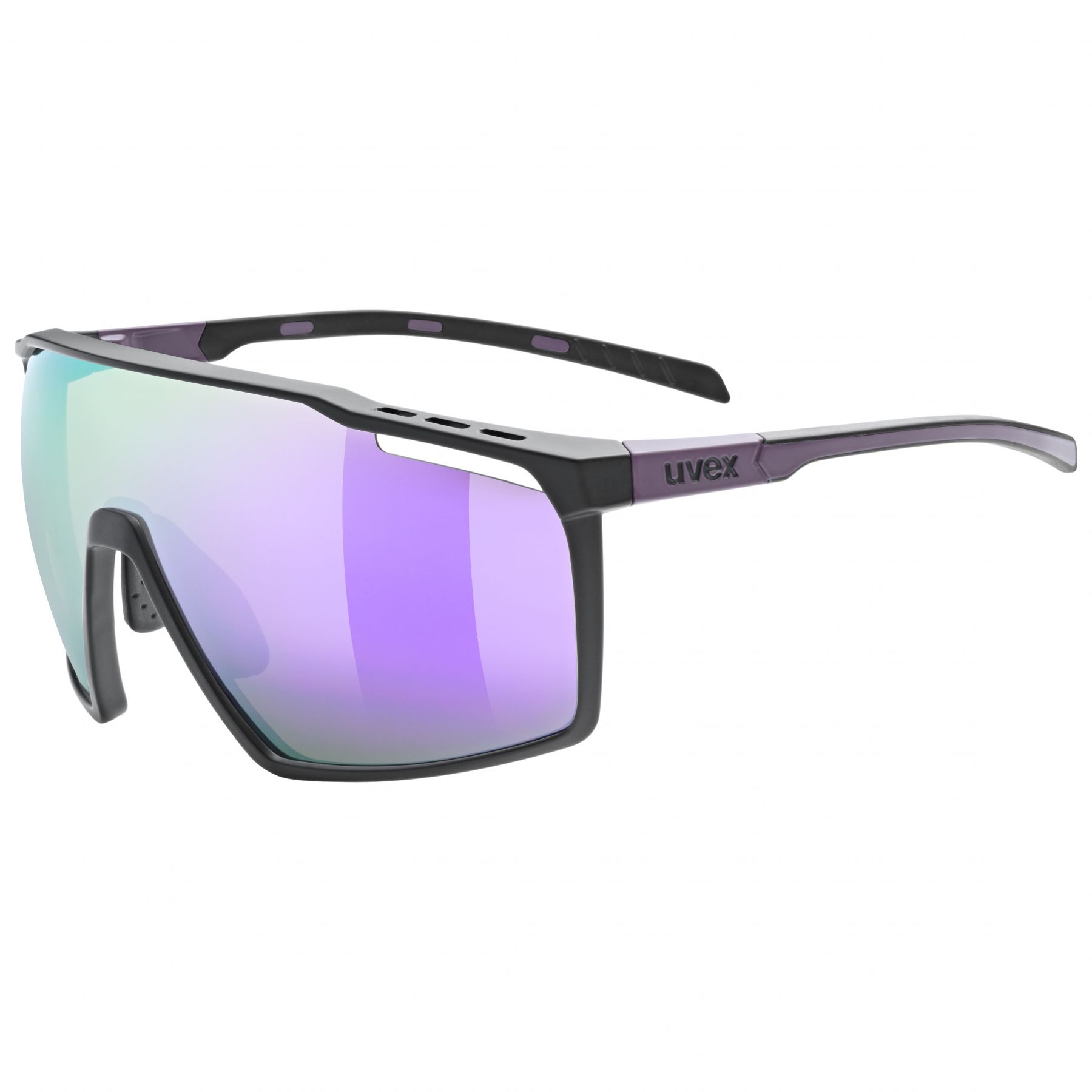 Gafas de sol Uvex mtn perform, negras/moradas