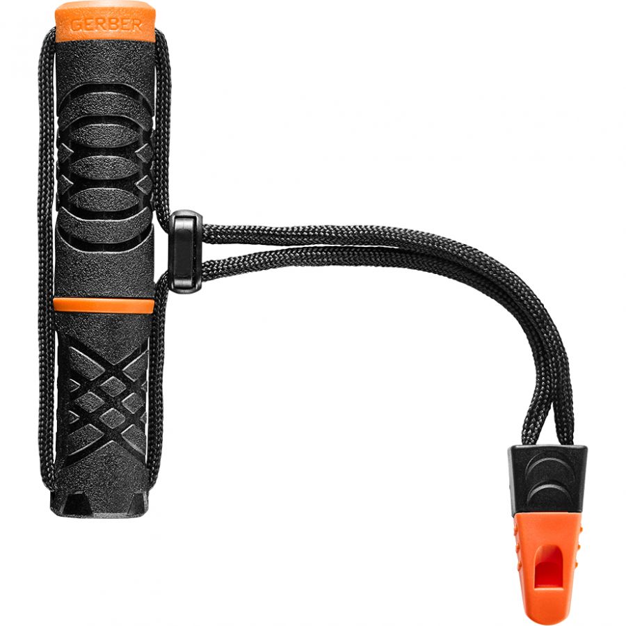 Gerber Fire Starter & Emergency Whistle, encendedor de emergencia y silbato de emergencia