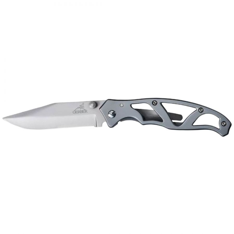 Gerber Paraframe I, navaja de bolsillo, plata