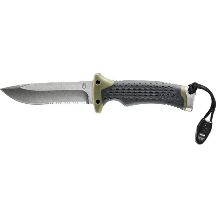 Gerber Ultimate Survival, navaja, negra