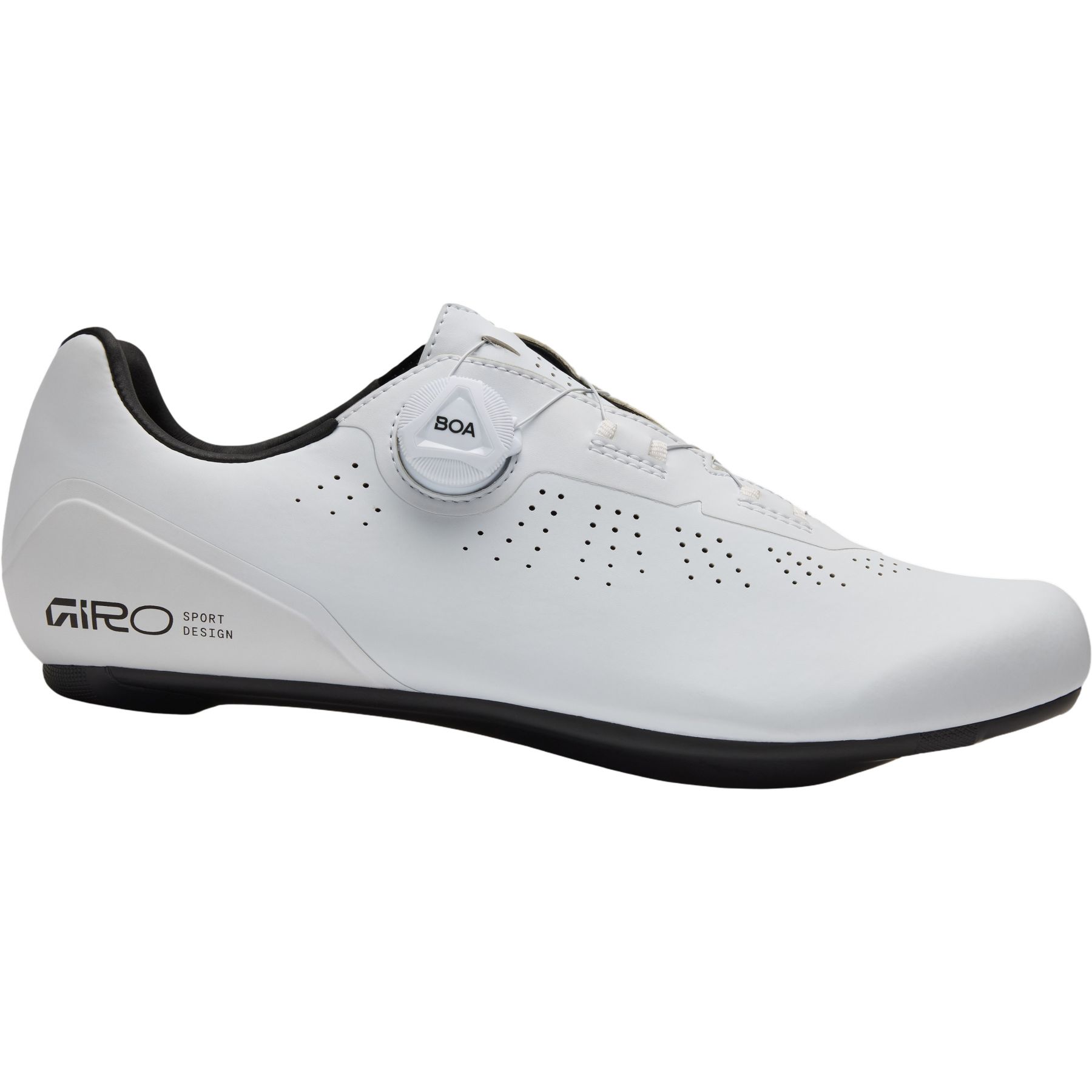 Giro Cadet II, zapatillas de ciclismo, blancas