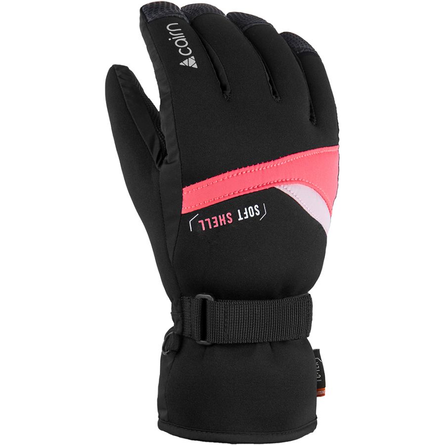 Guantes de esquí Cairn Styl C-Tex, junior, negros