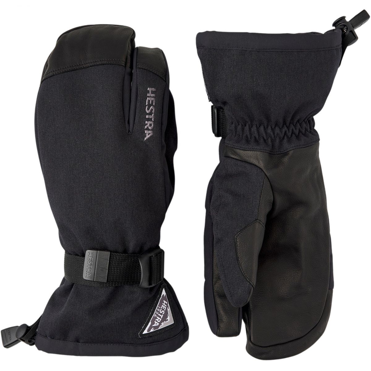 Guantes de esquí Hestra Powder Gauntlet, 3 dedos