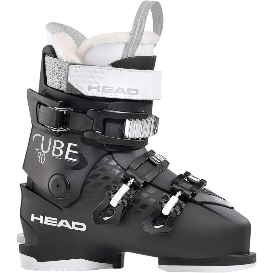 Head Cube 3 80 W, botas de esquí, mujer, negro