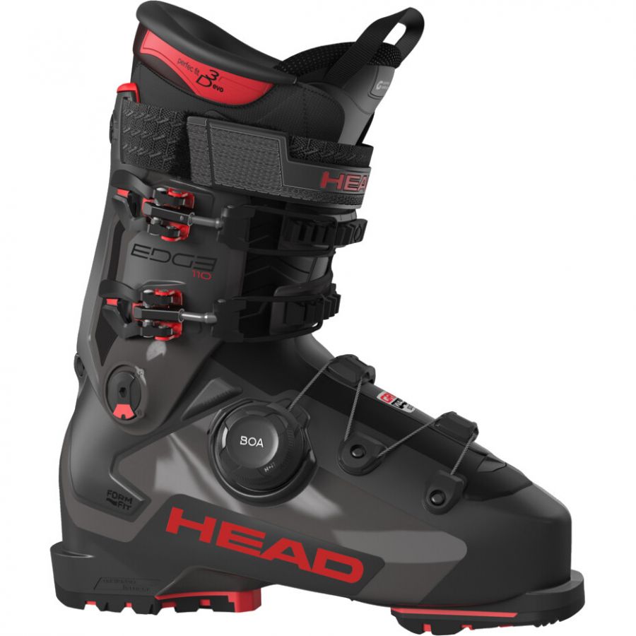 Edge 110 HV GW BOA, botas de esquí, hombre, gris oscuro