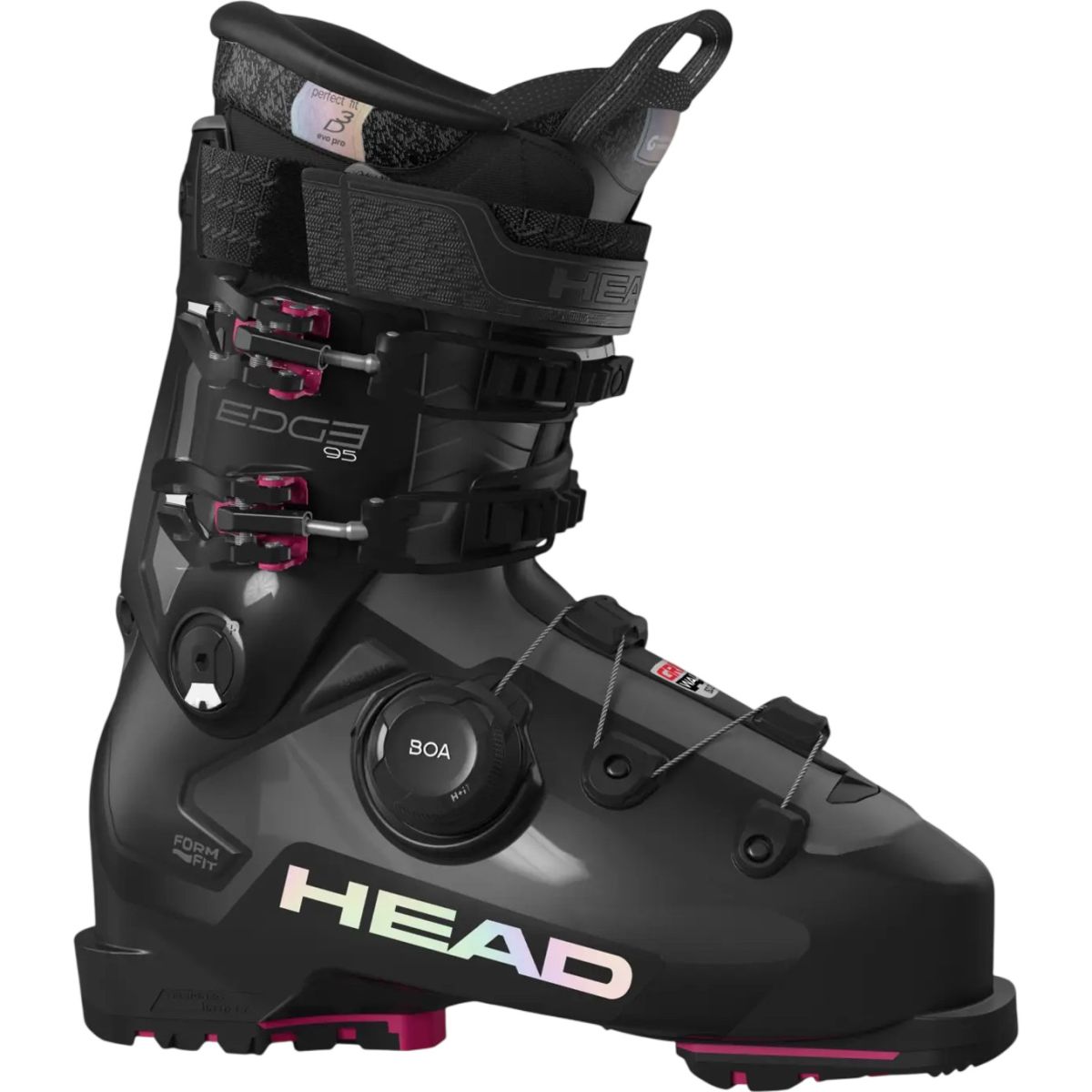 Head Edge 95 HV GW BOA, botas de esquí, mujer, negro