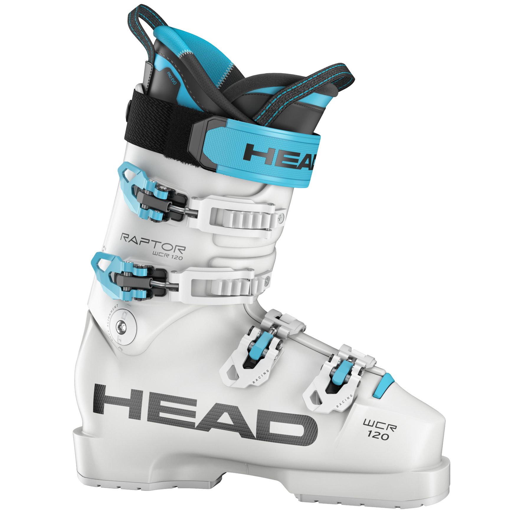 HEAD Raptor WCR 120 PV, botas de esquí, blanco