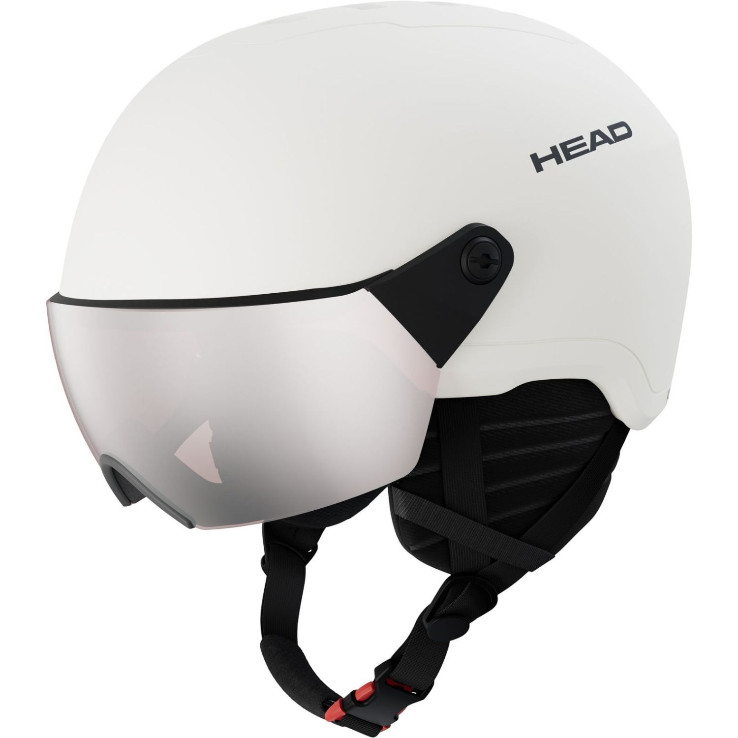HEAD Yuki, casco de esquí con visor, junior, blanco