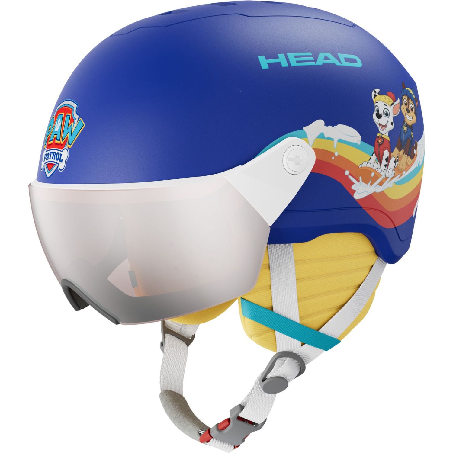 HEAD Yuki Paw Patrol, casco de esquí con visor, junior, azul