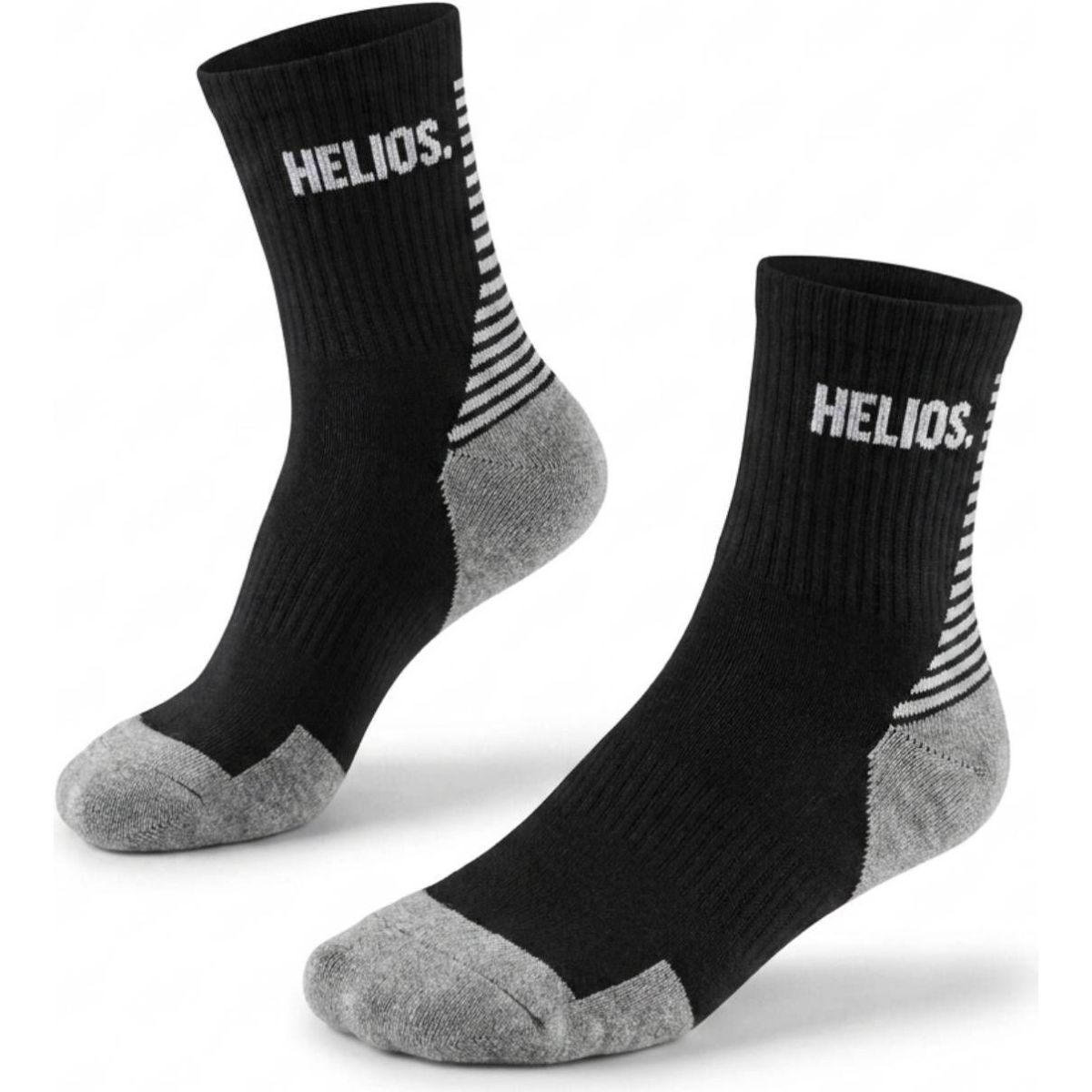HELIOS Coolmax, calcetines de running, negro