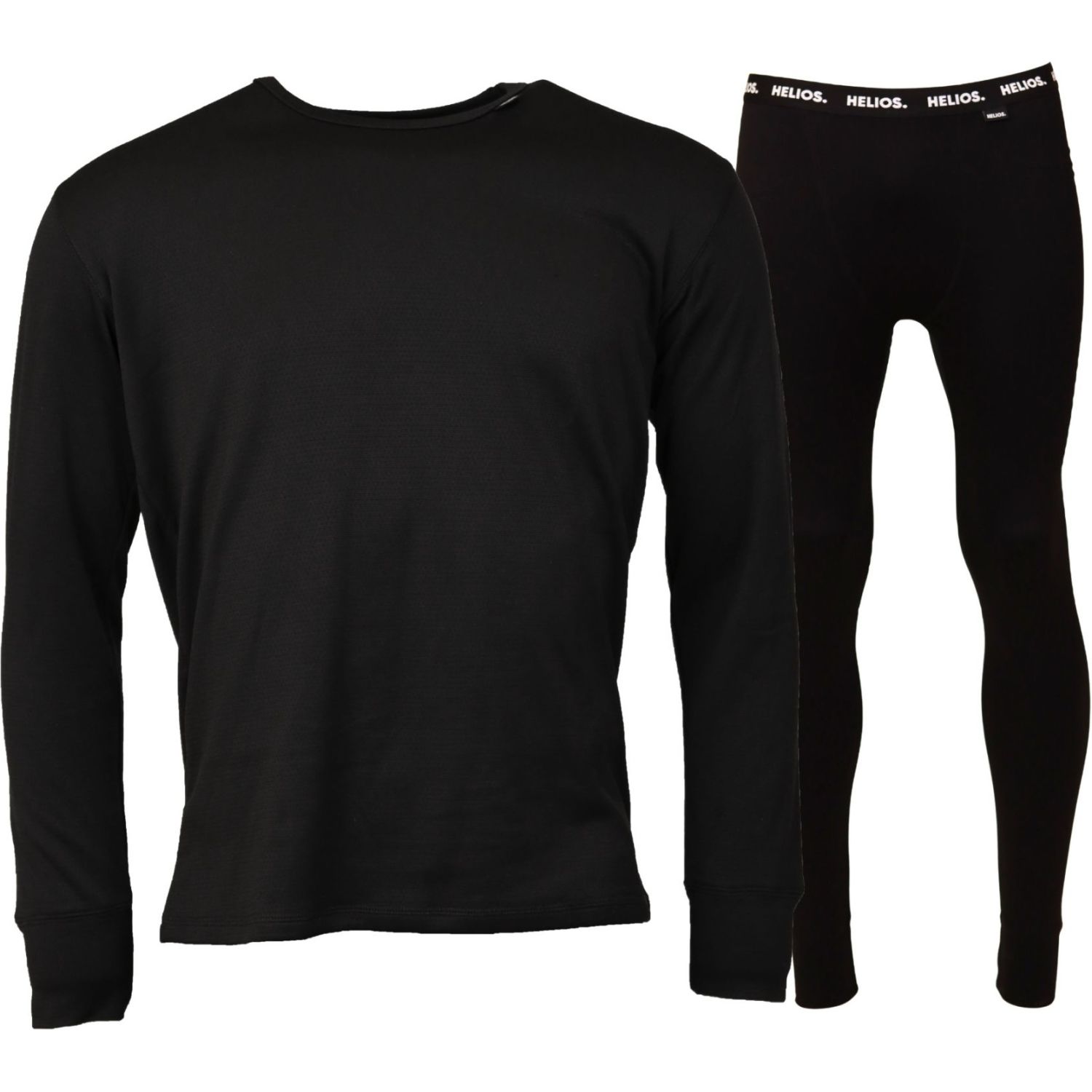 Helios Essential, ropa interior de esquí, hombre, negro