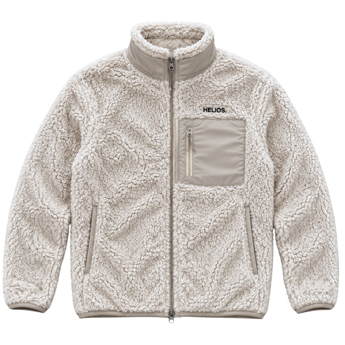HELIOS Fjord Quilted, chaqueta polar, beige