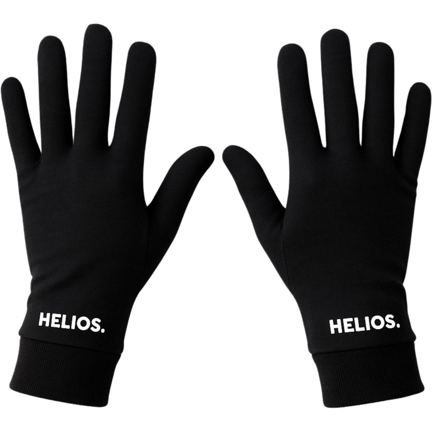 Helios Merino Glove, guantes interiores, negro