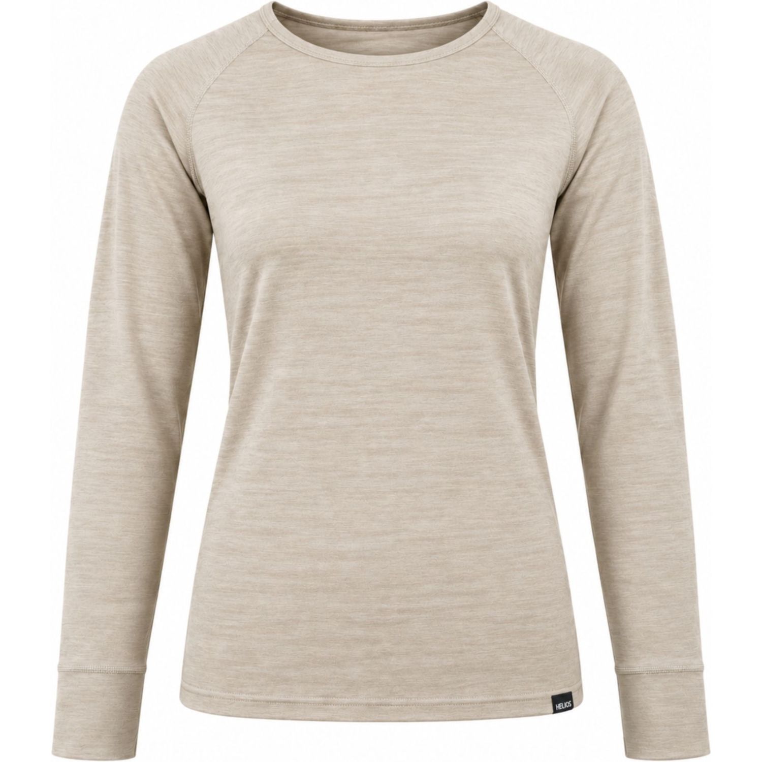 Helios Merino One, camiseta interior de esquí, para mujer, beige