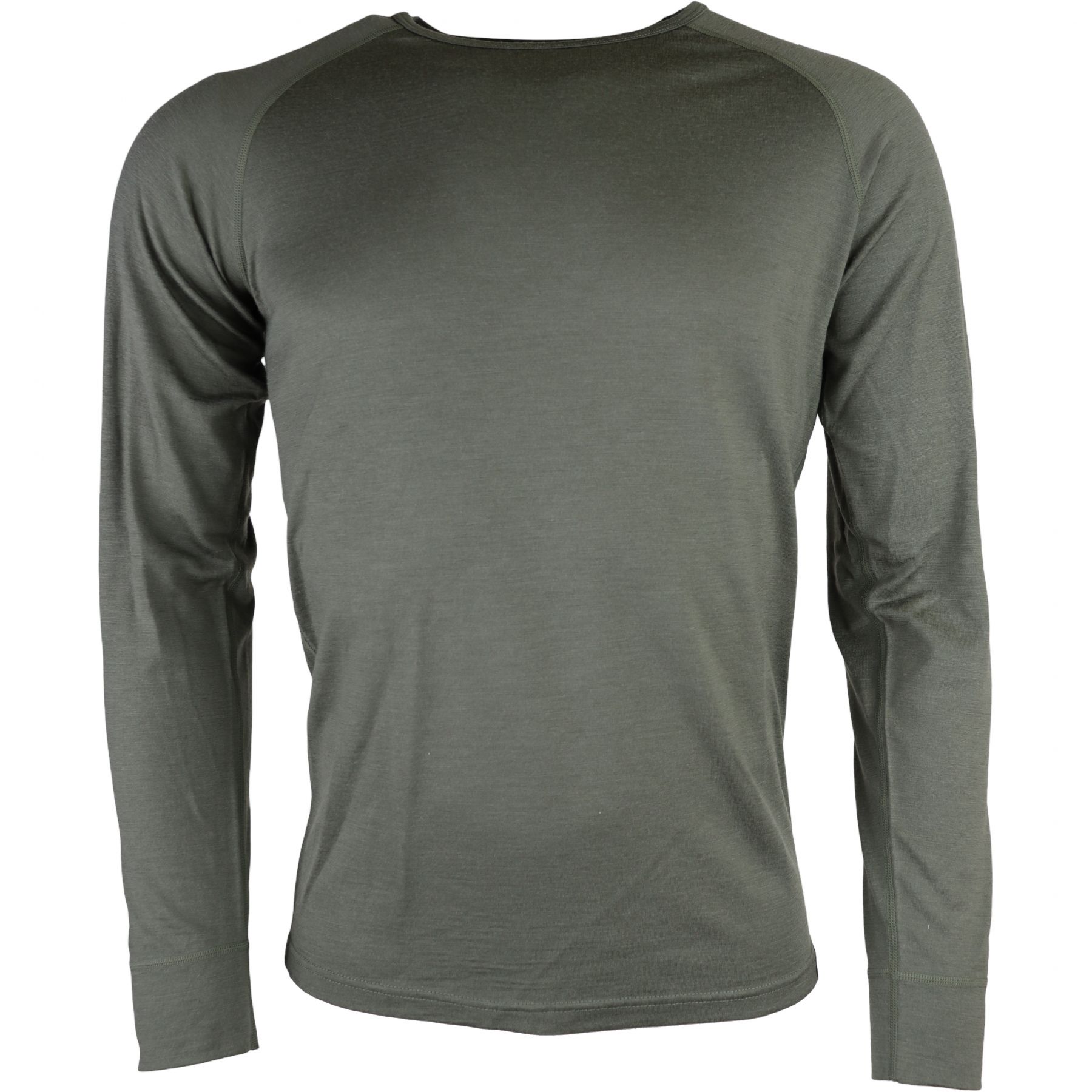 Helios Merino One, camiseta térmica hombre, verde