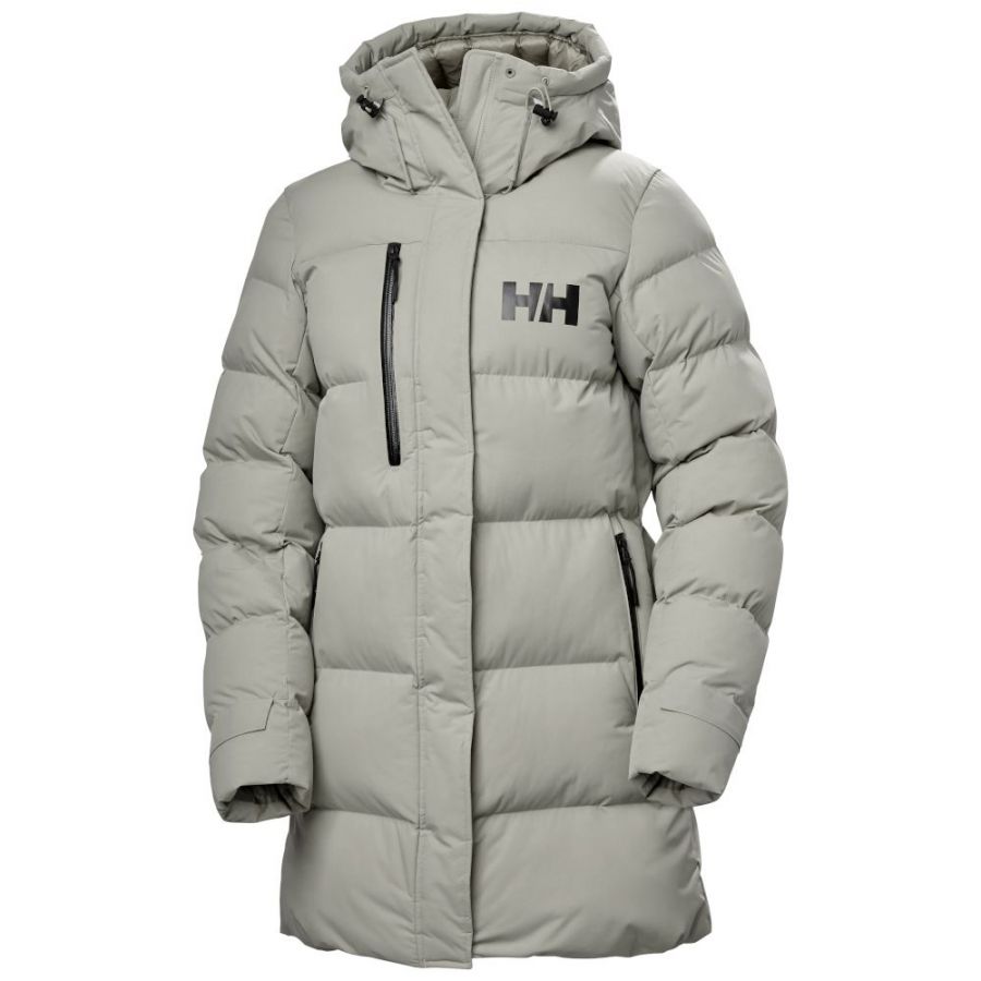 Adore Puffy, parka, mujer, gris claro